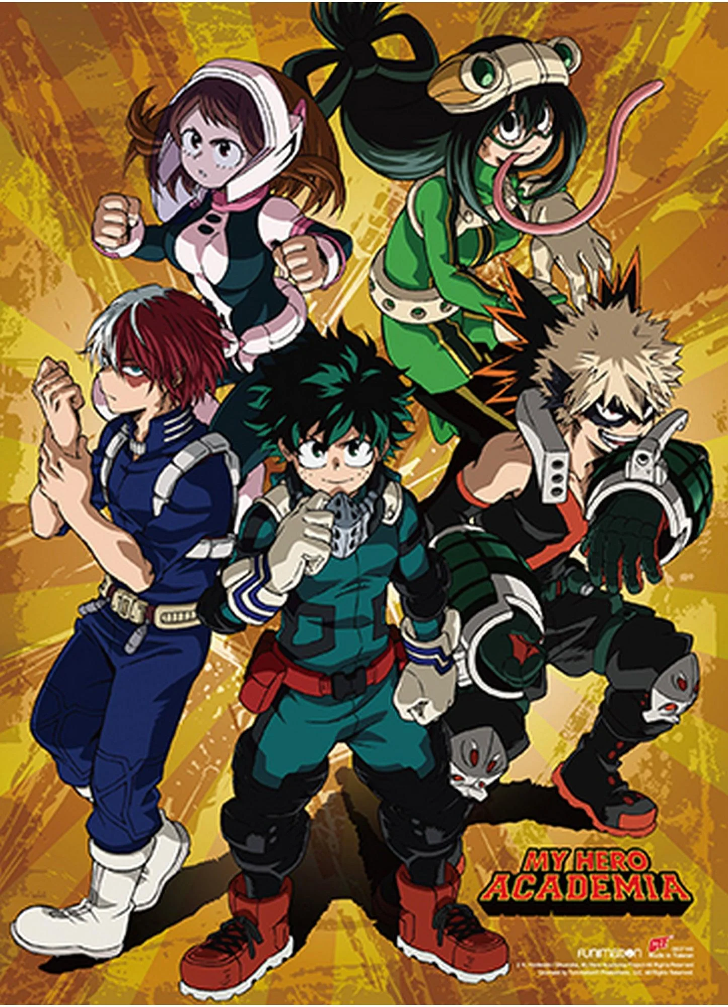 My Hero Academia S3 - Group Fight Wall Scroll