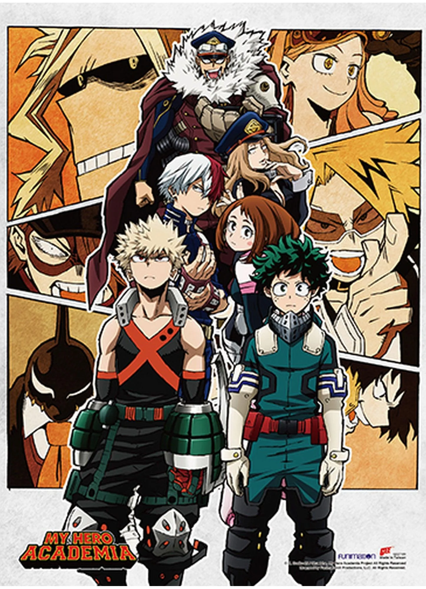 My Hero Academia S3 - Key Art #B Wall Scroll