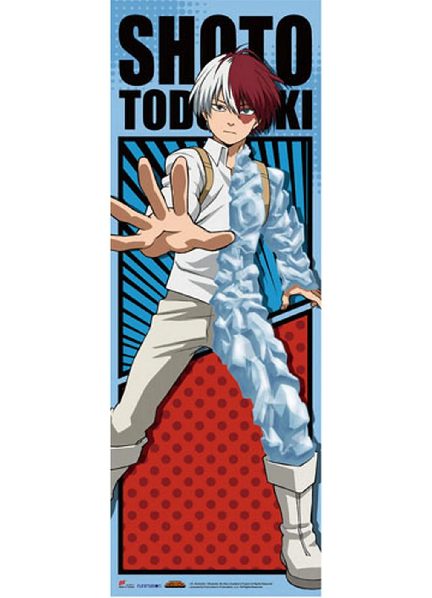 My Hero Academia - Shoto Todoroki Battle Suit Human Size Se Wall Scroll
