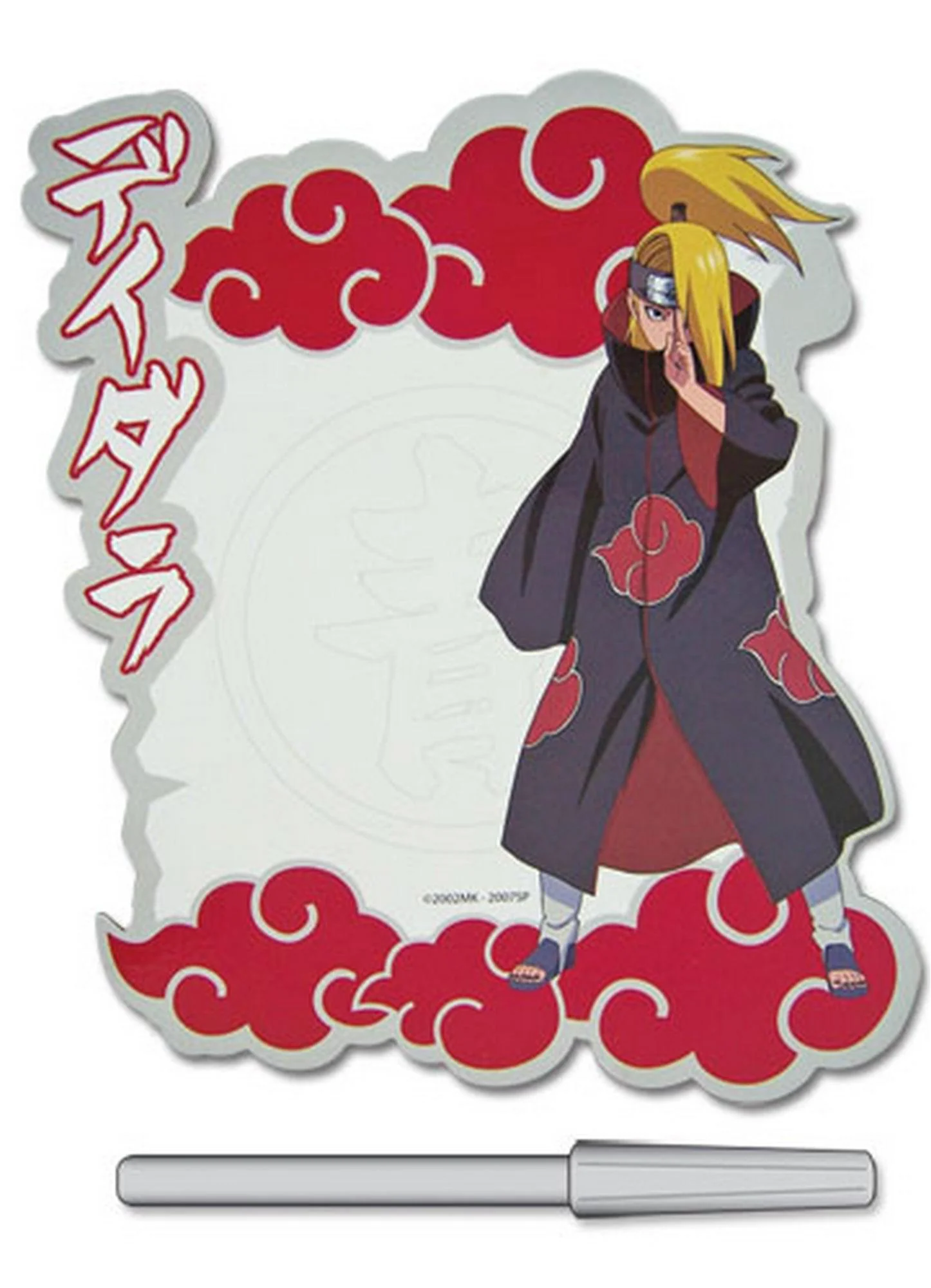 Naruto Shippuden - Deidara Magnet Note Pad