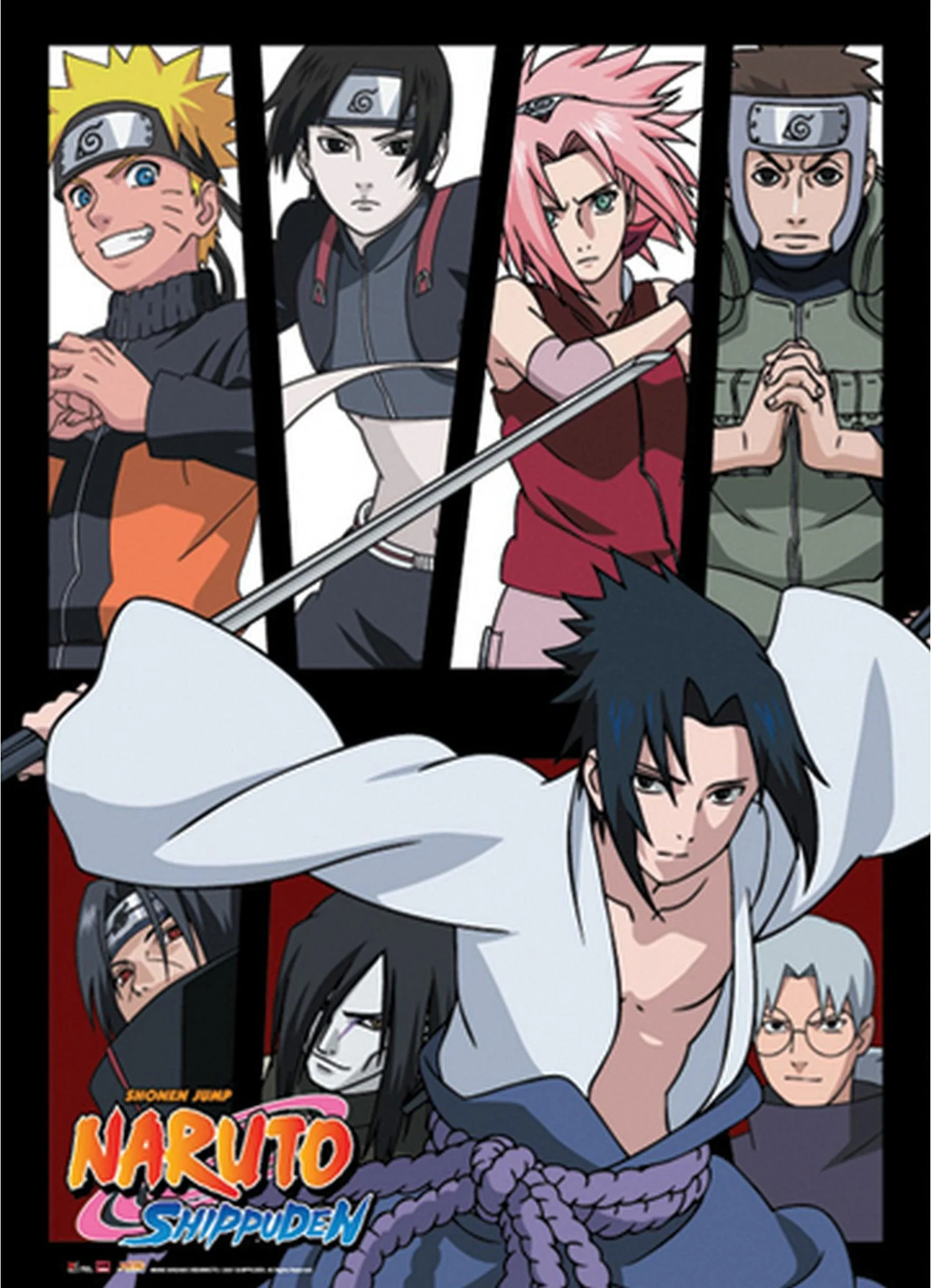 Naruto Shippuden - Group Wall Scroll