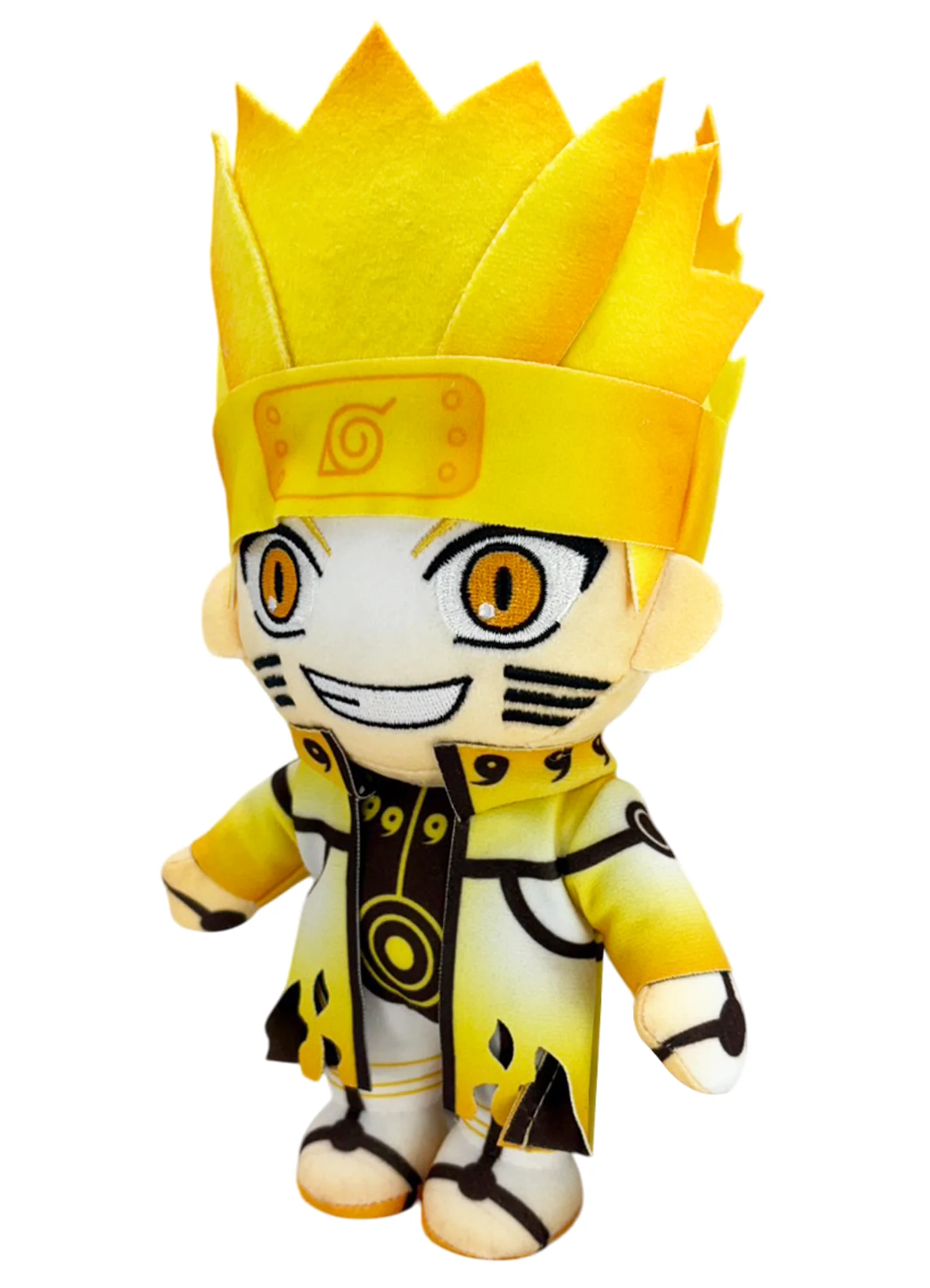 Naruto SHippuden - Naruto Uzumaki (Kurama Link Mode) KLM Plush 8" - Image 2