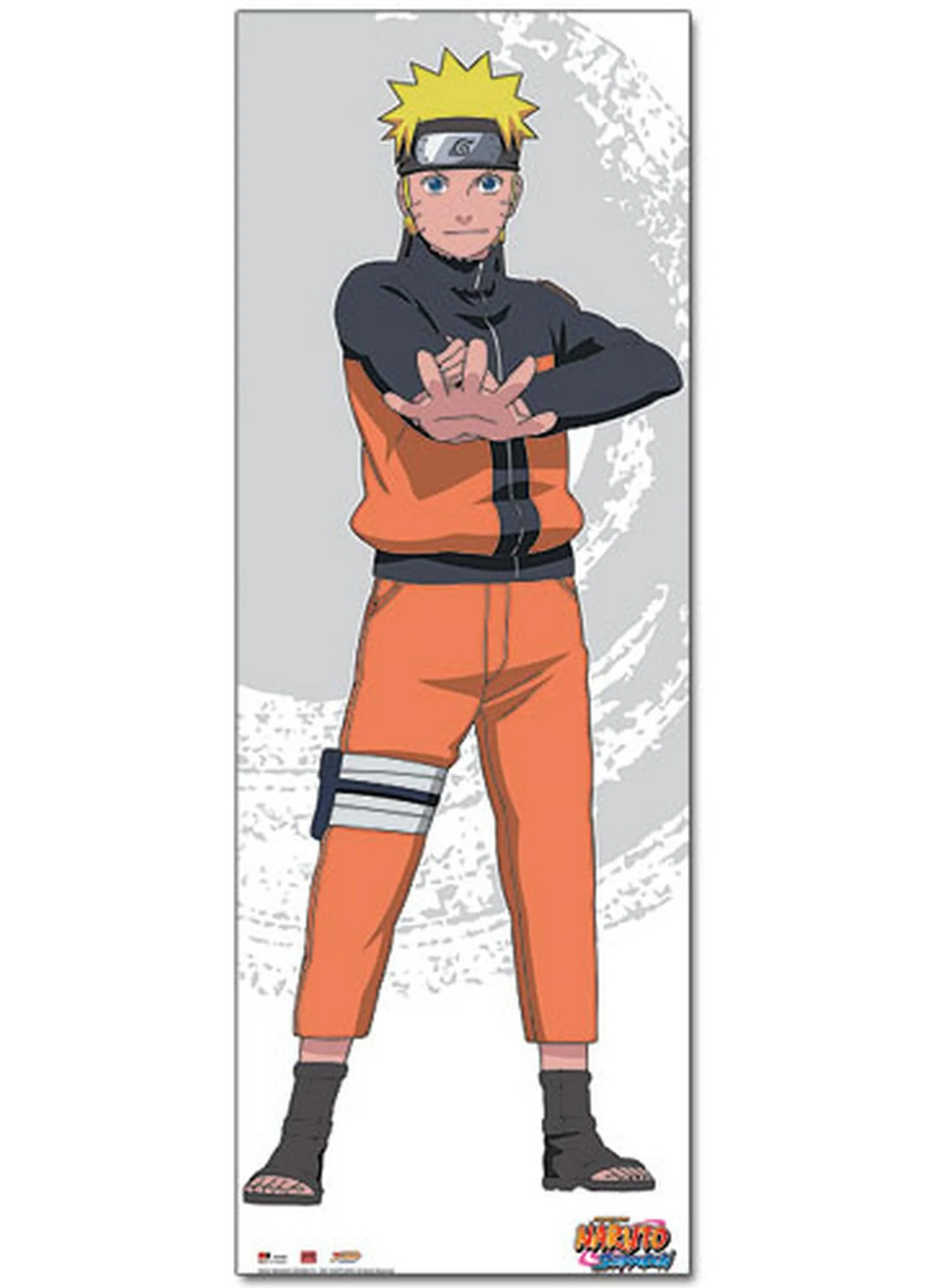 Naruto Shippuden - Naruto Uzumaki Over Size Wall Scroll