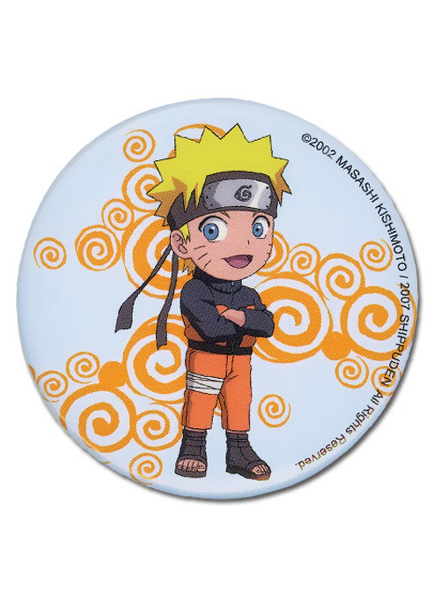 Naruto Shippuden - Naruto Uzumaki SD 2.1875' Button