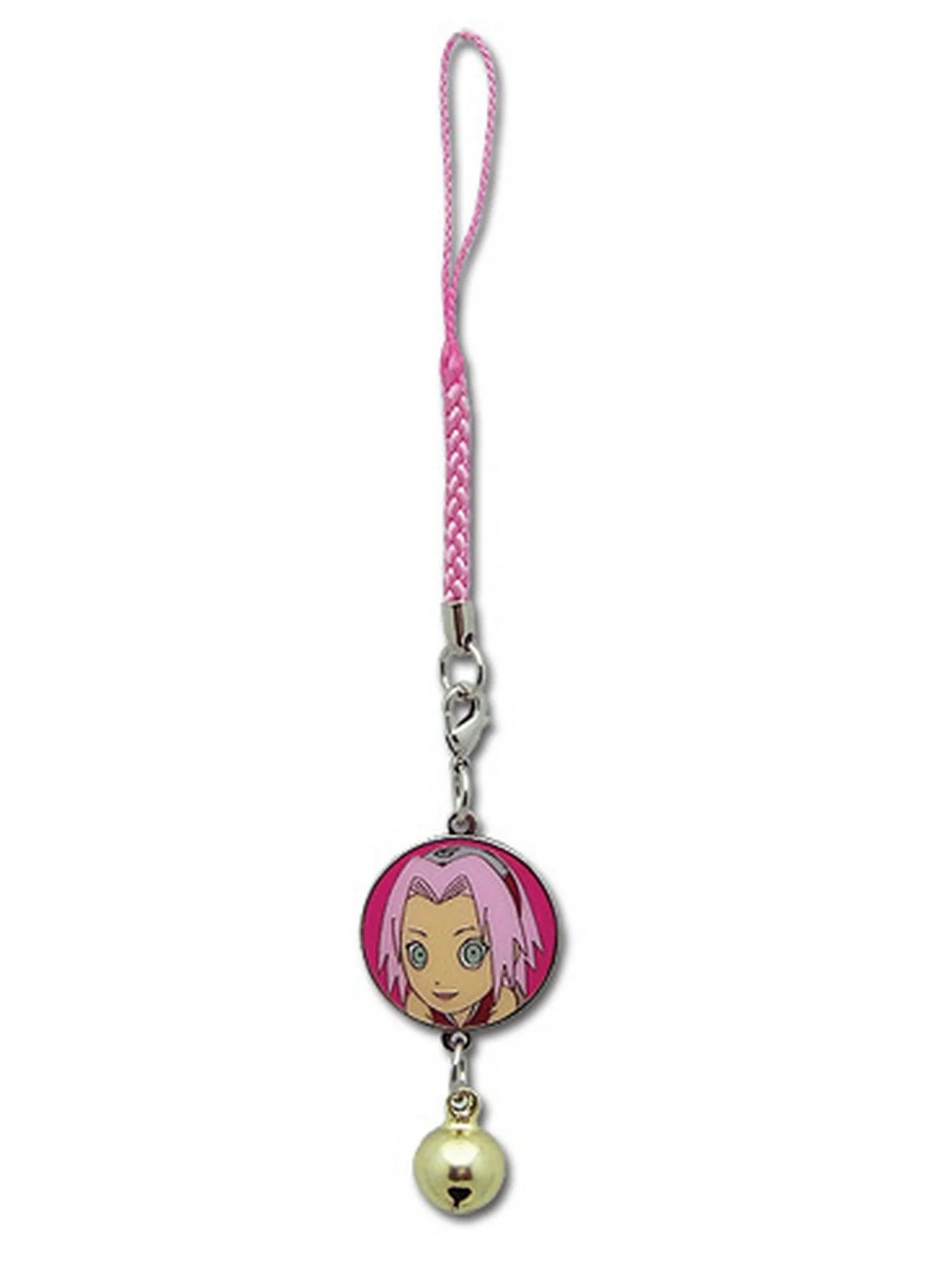 Naruto Shippuden - Sakura Haruno W/Bell Cell Phone Charm