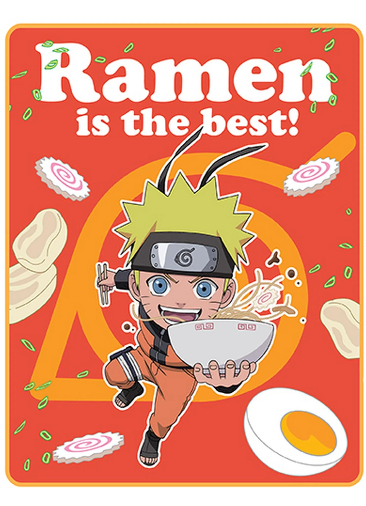 Naruto Shippuden - SD Naruto Uzumaki W/ Throw Blanket