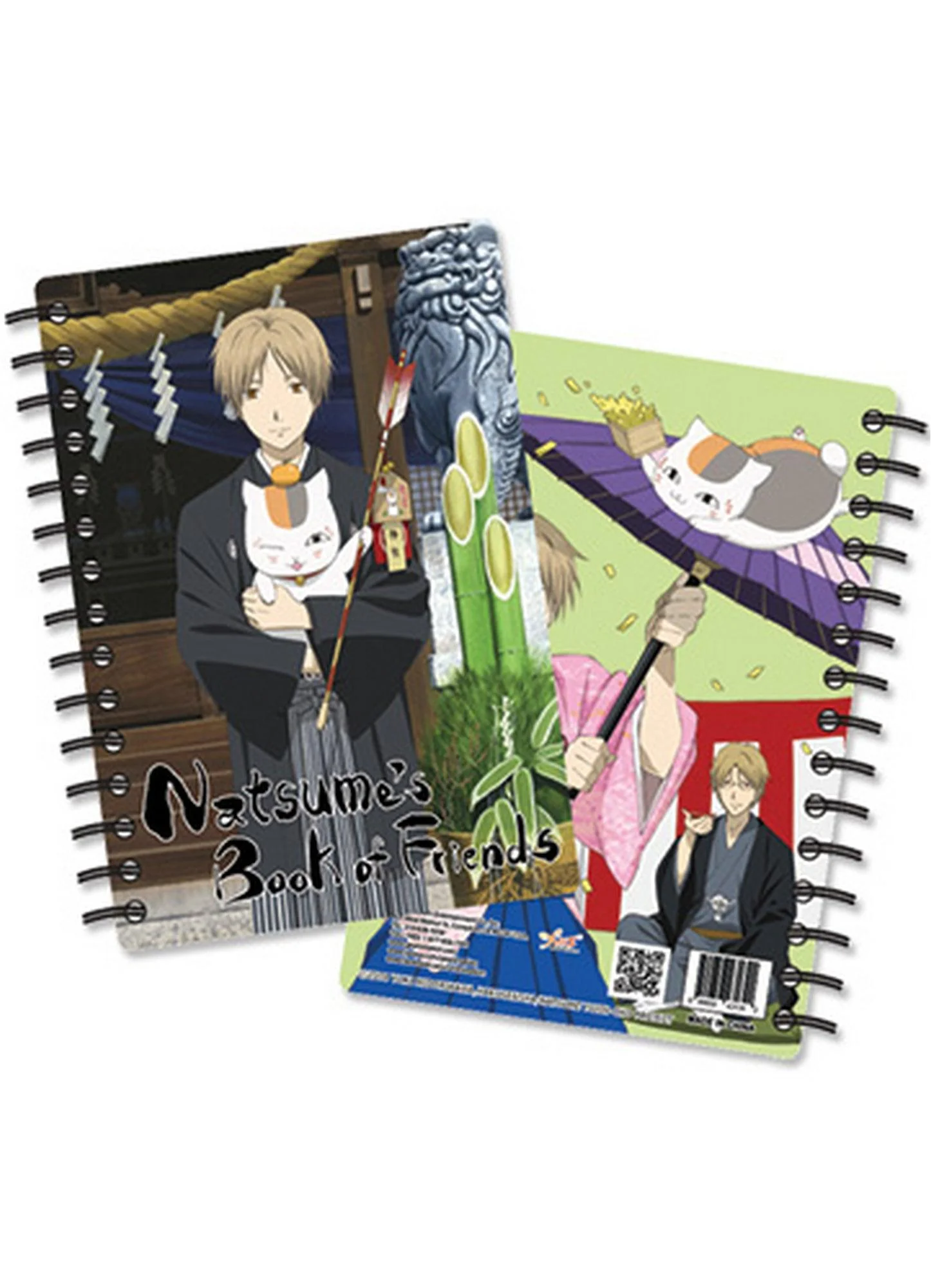 Natsume's Book Of Friends - Nyanko-sensei (Madara) Spiral Notebook