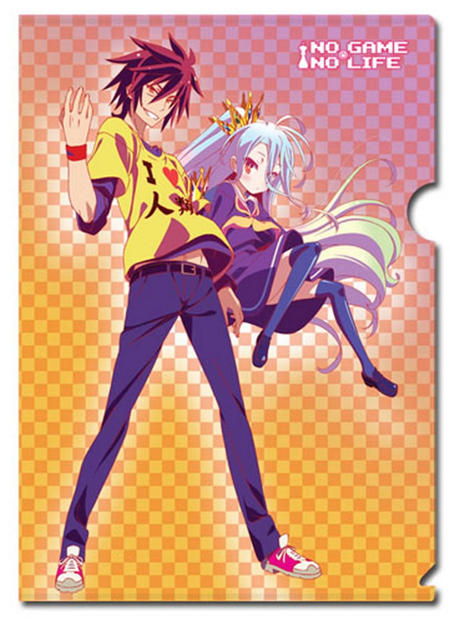 No Game No Life - Sora & Shiro File Folder (5 Pcs)