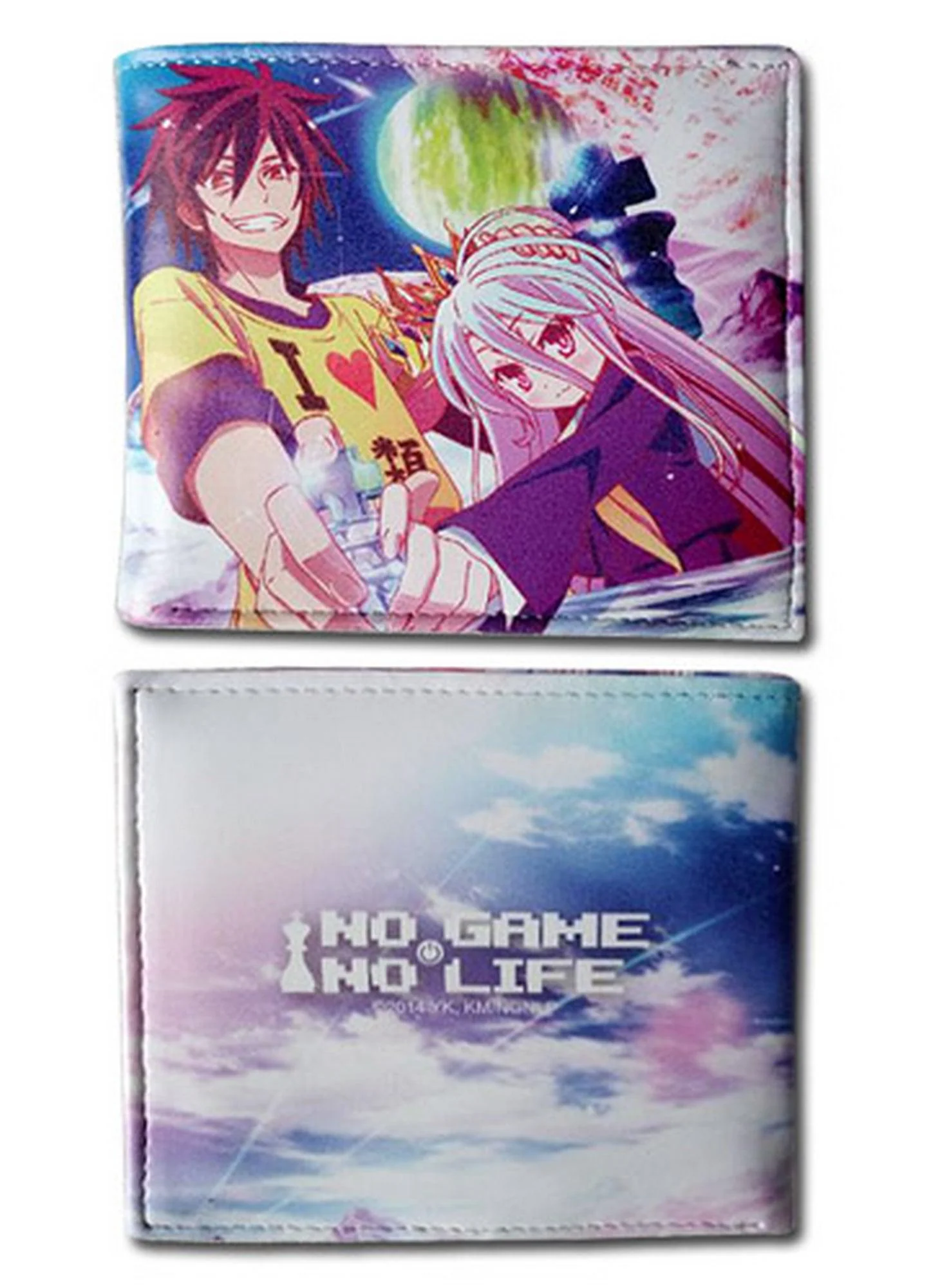 No Game No Life - Sora & Shiro Style 3 Wallet