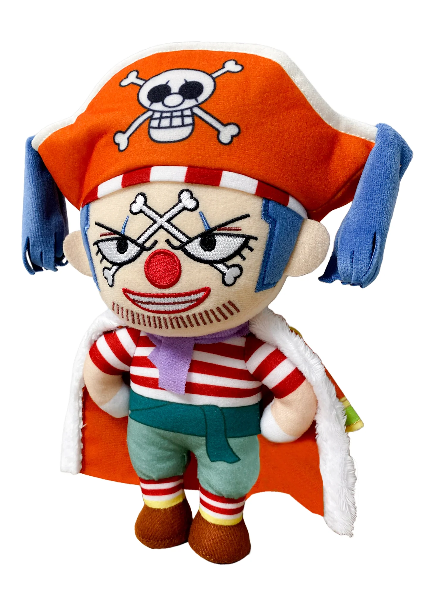 One Piece: Buggy The Clown (East Blue) Plush 8"H - Image 2