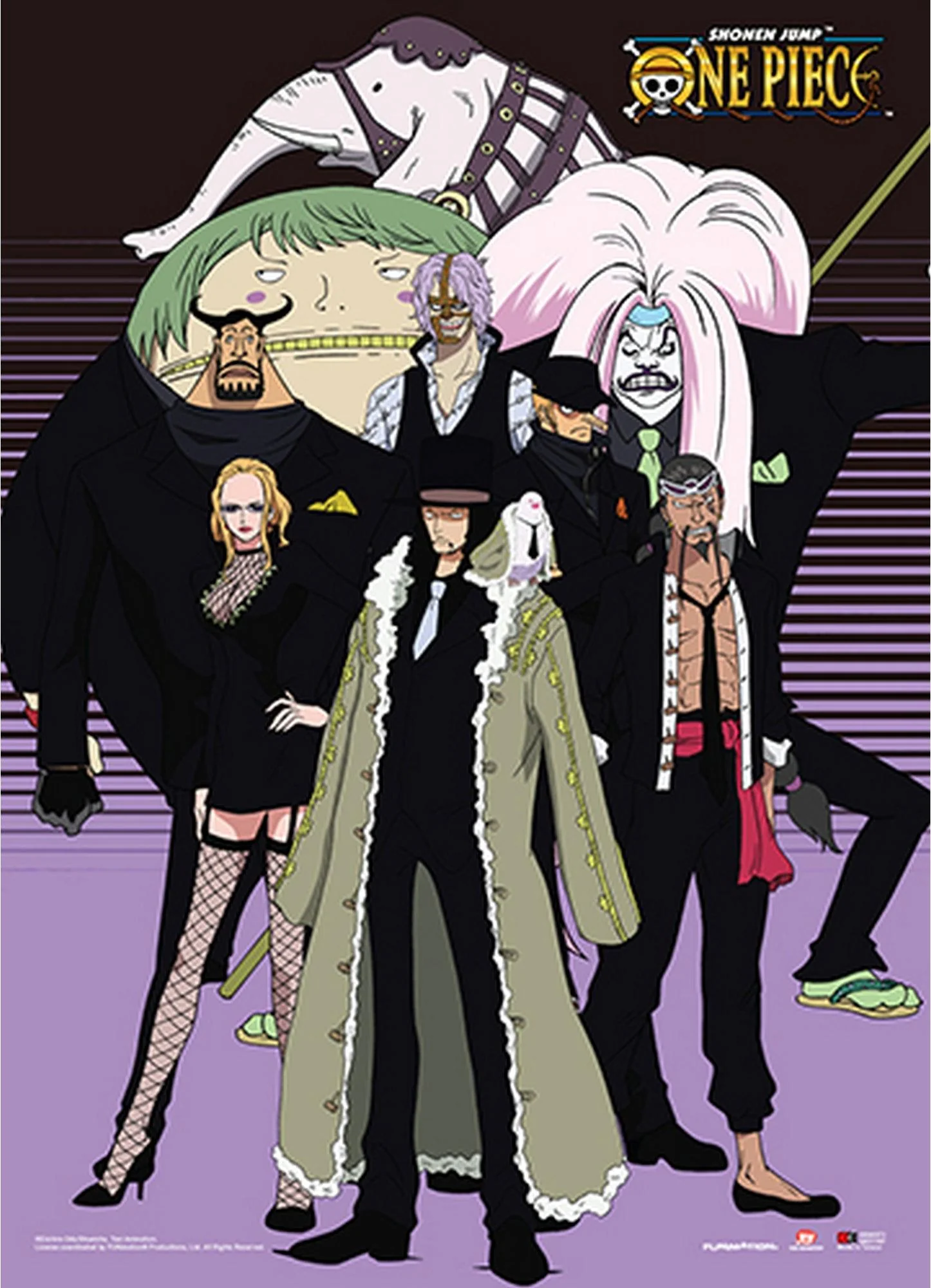 One Piece - CP9 Wall Scroll