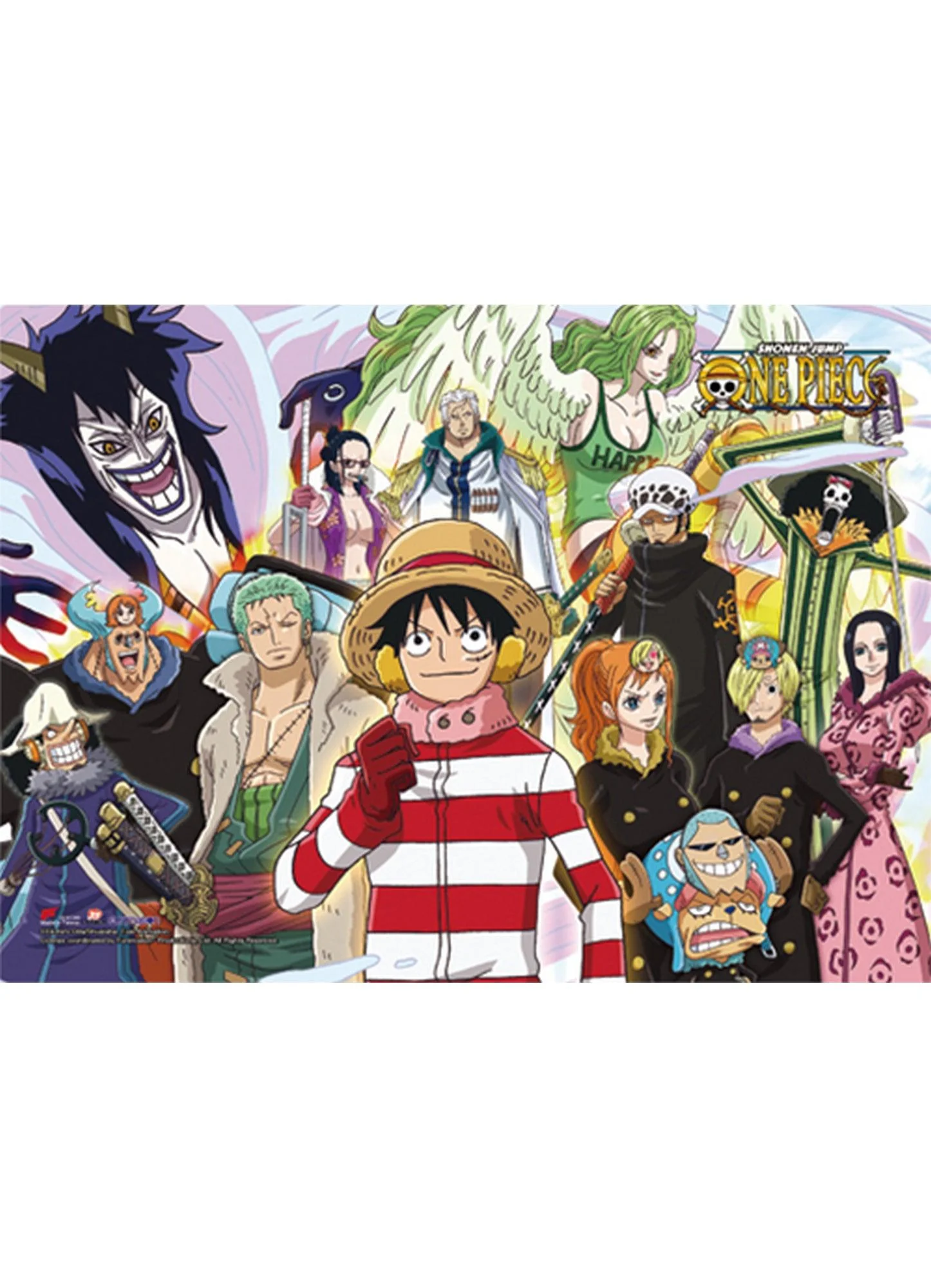 One Piece - Group 2 Hi-End Wall Scroll