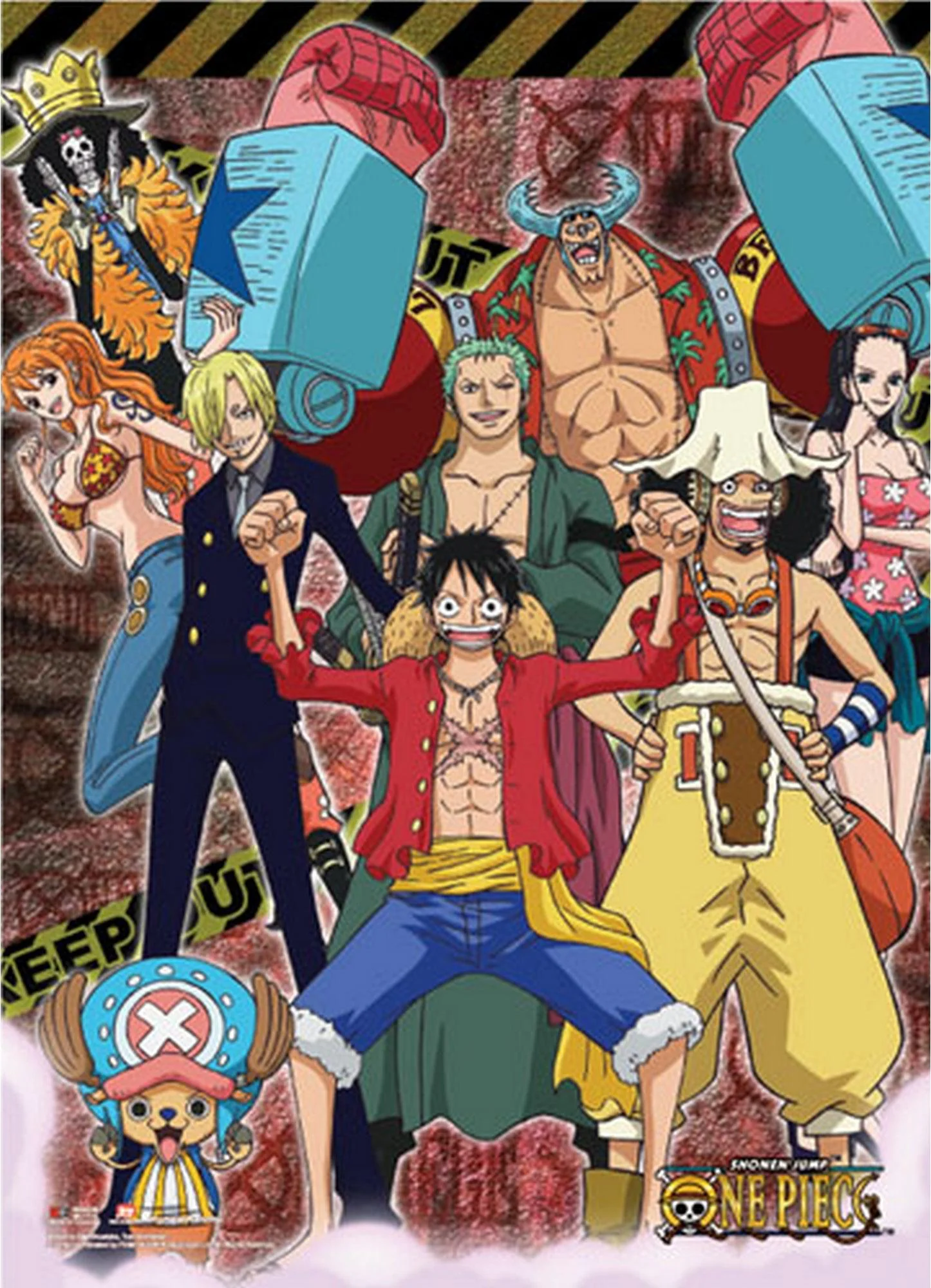 One Piece - Keep Out Wall Scroll