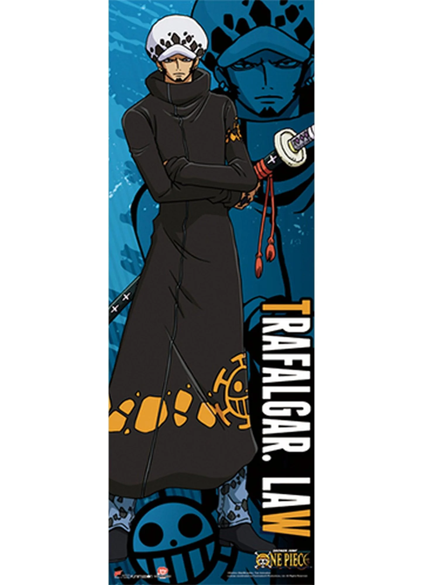 One Piece - Trafalgar D. Water Law New World Human Size Se Wall Scroll
