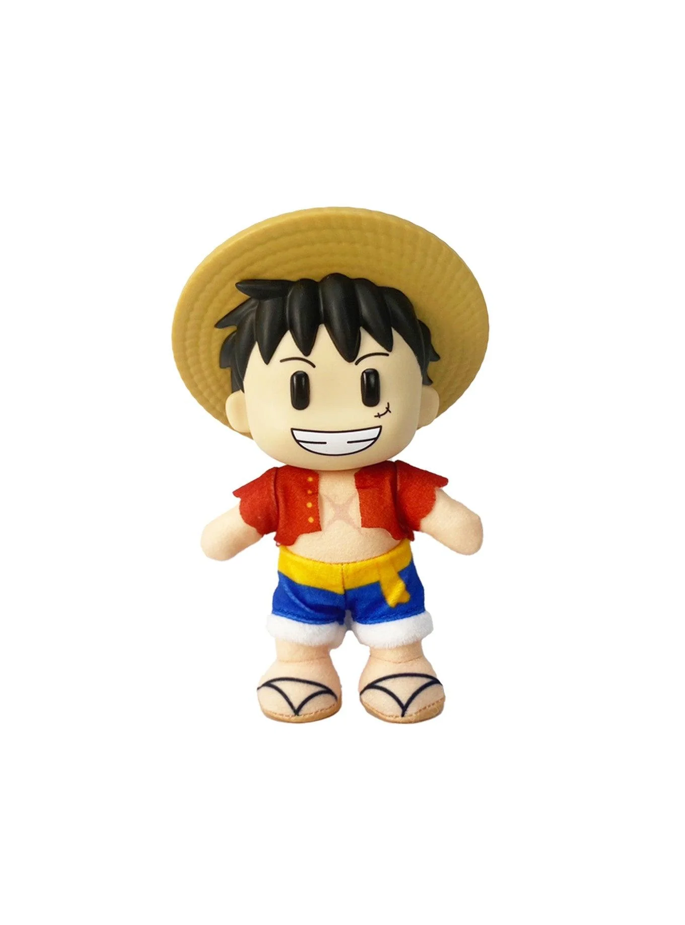 One Piece - Monkey D. Luffy (Return to Sabaody Arc) Figurekey Plush 4.5"H - Image 2