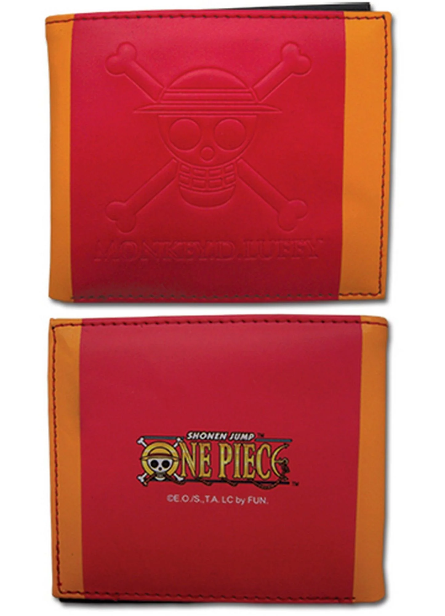 One Piece - Monkey D. Luffy Skull Icon Boy Wallet