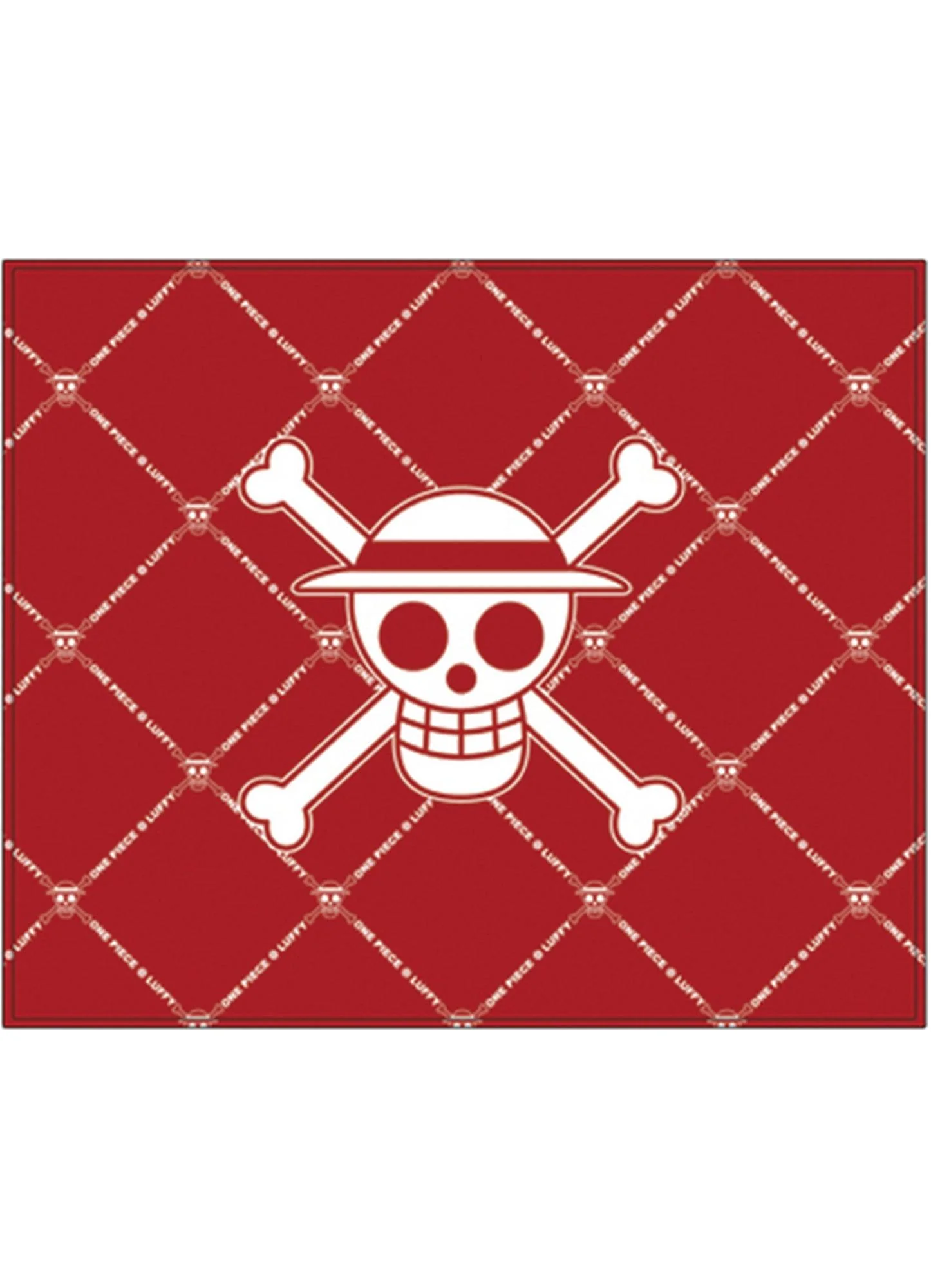 One Piece - Monkey D. Luffy Skull Icon Throw Blanket