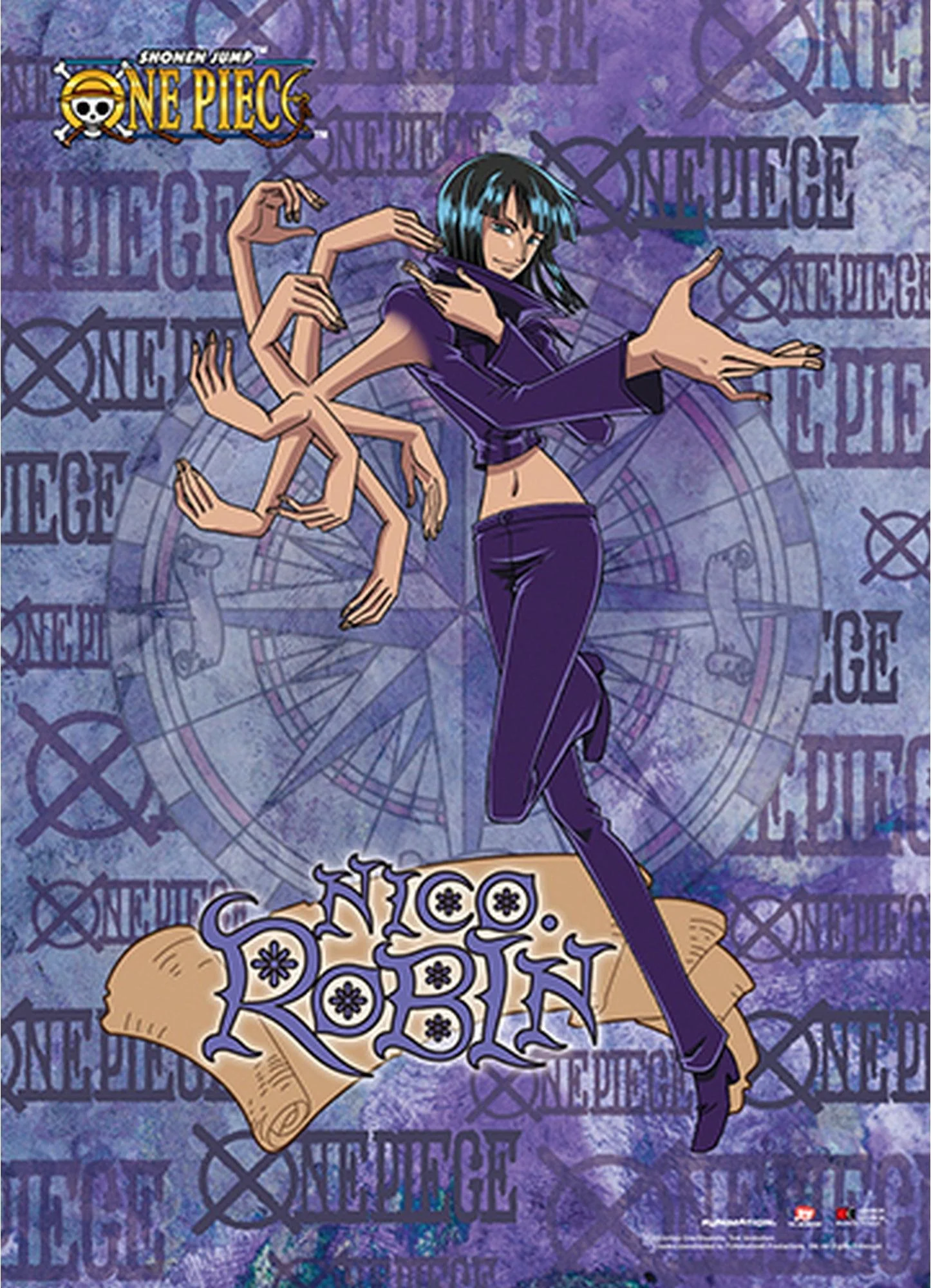 One Piece - Nico Robin Wall Scroll