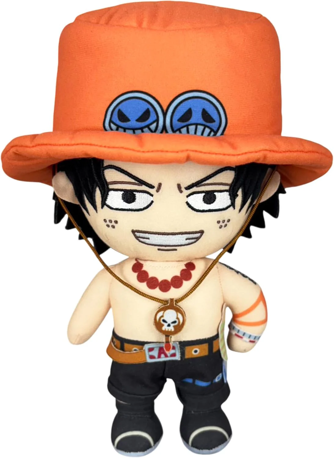 One Piece - Portgas D. Ace (Face Changing) Plush 8" H - Image 2