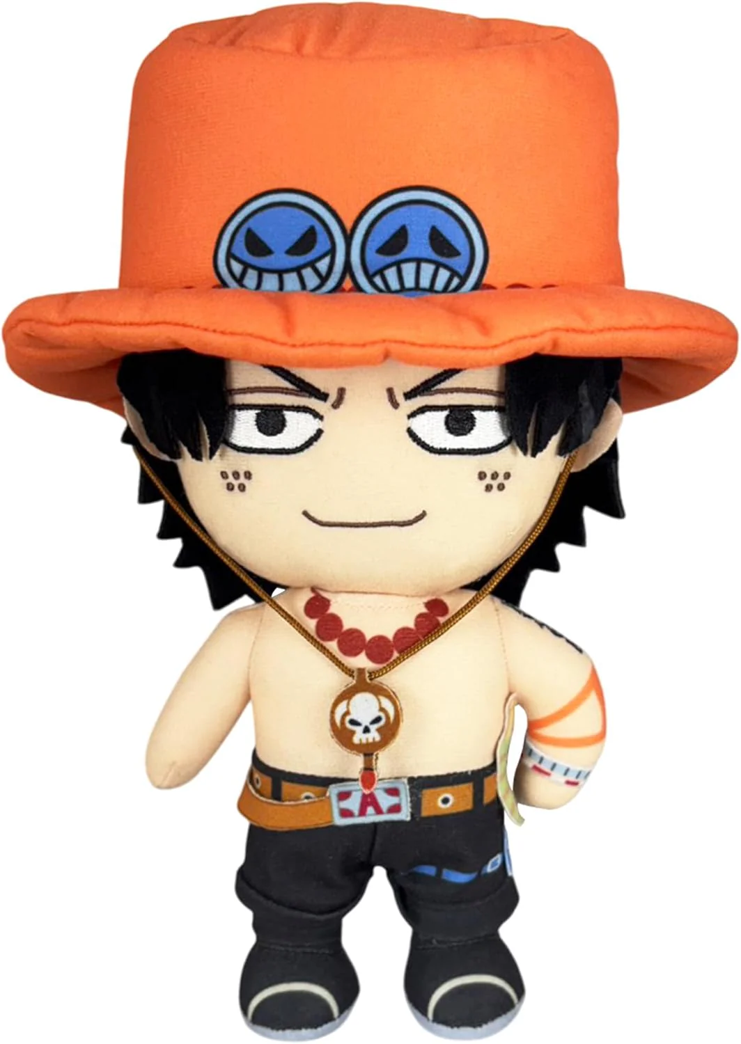 One Piece - Portgas D. Ace (Face Changing) Plush 8" H - Image 7