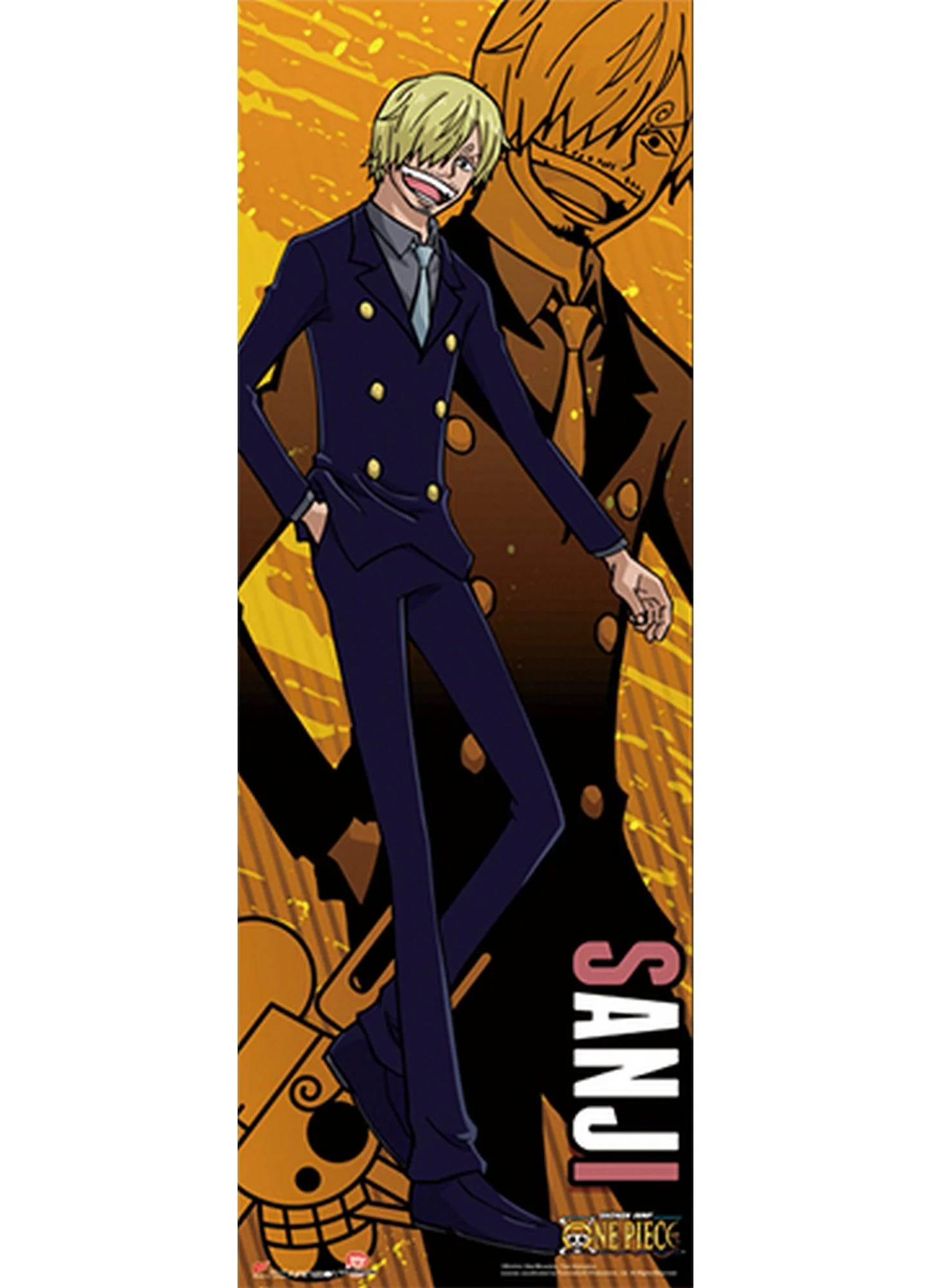 One Piece - Vinsmoke Sanji New World Human Size Se Wall Scroll