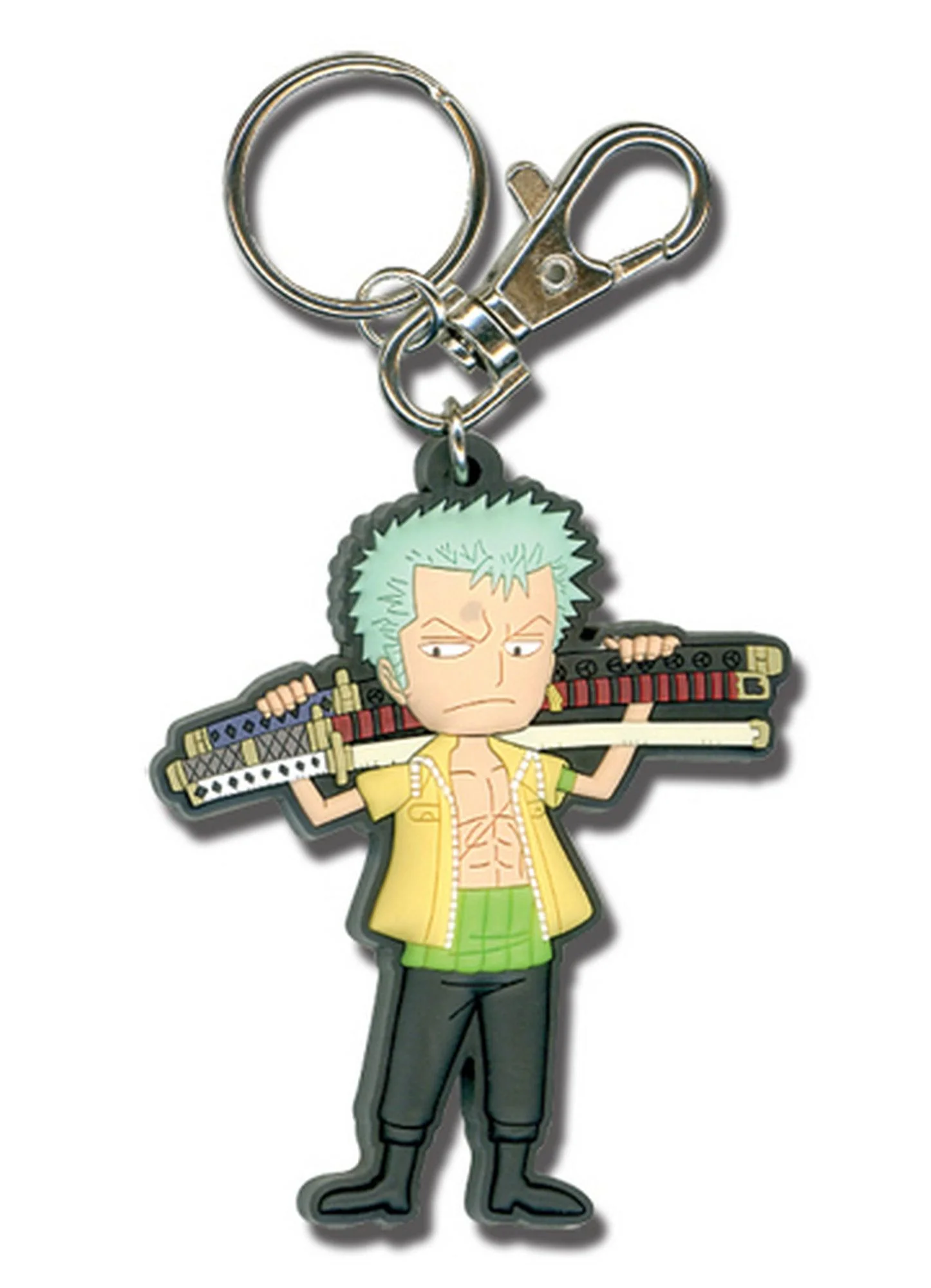 One Piece - SD Roronoa Zoro Sword PVC Keychain
