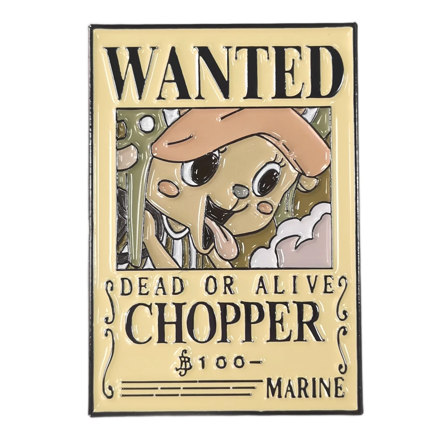 One Piece - Tony Tony Chopper (Wanted Poster) Pin