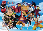 ONE PIECE - WANO COUNTRY GROUP 07 WALL SCROLL