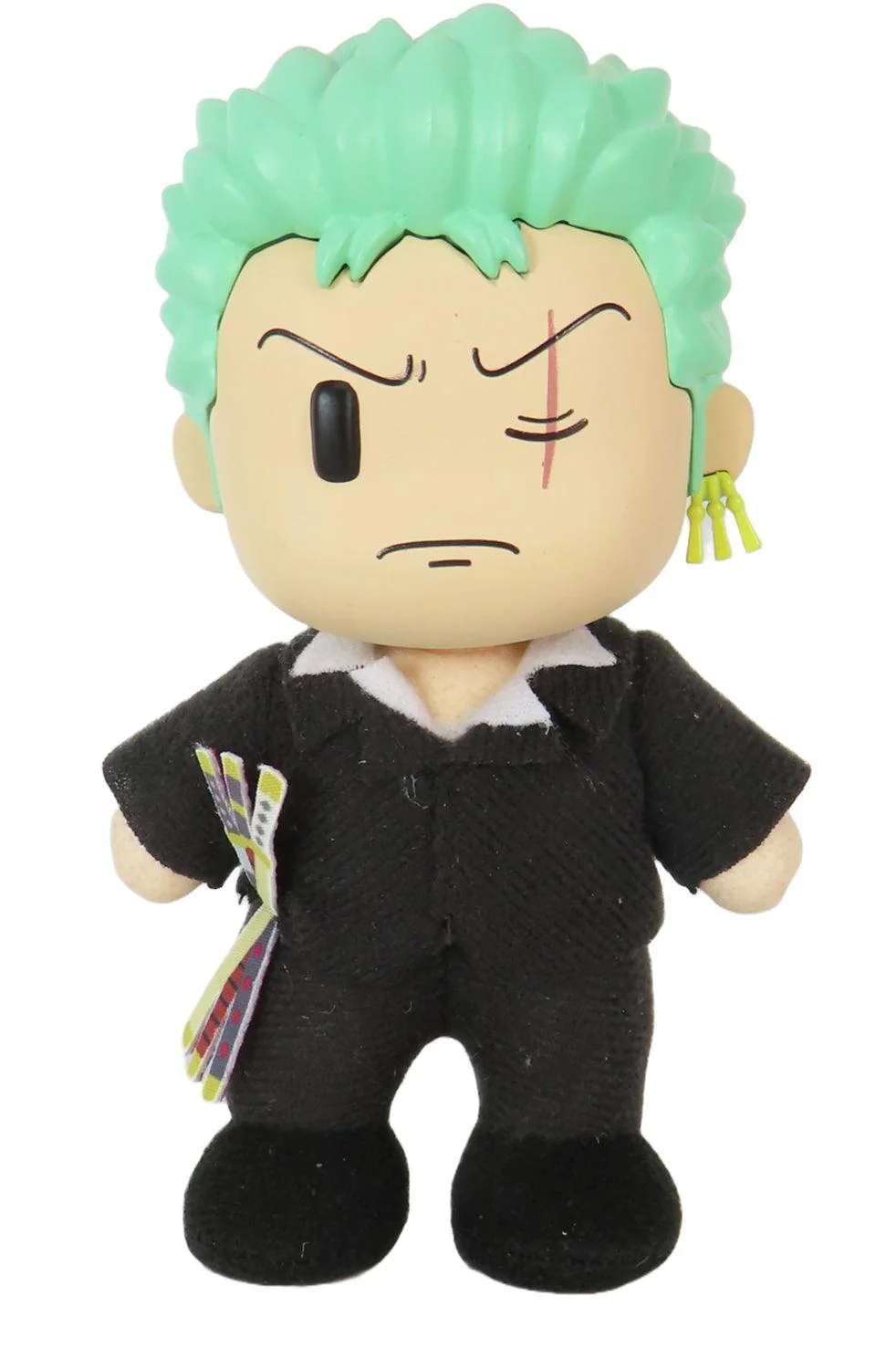 One Piece: Roronoa Zoro (Dressrosa Arc) Figurekey Plush 4.5" H