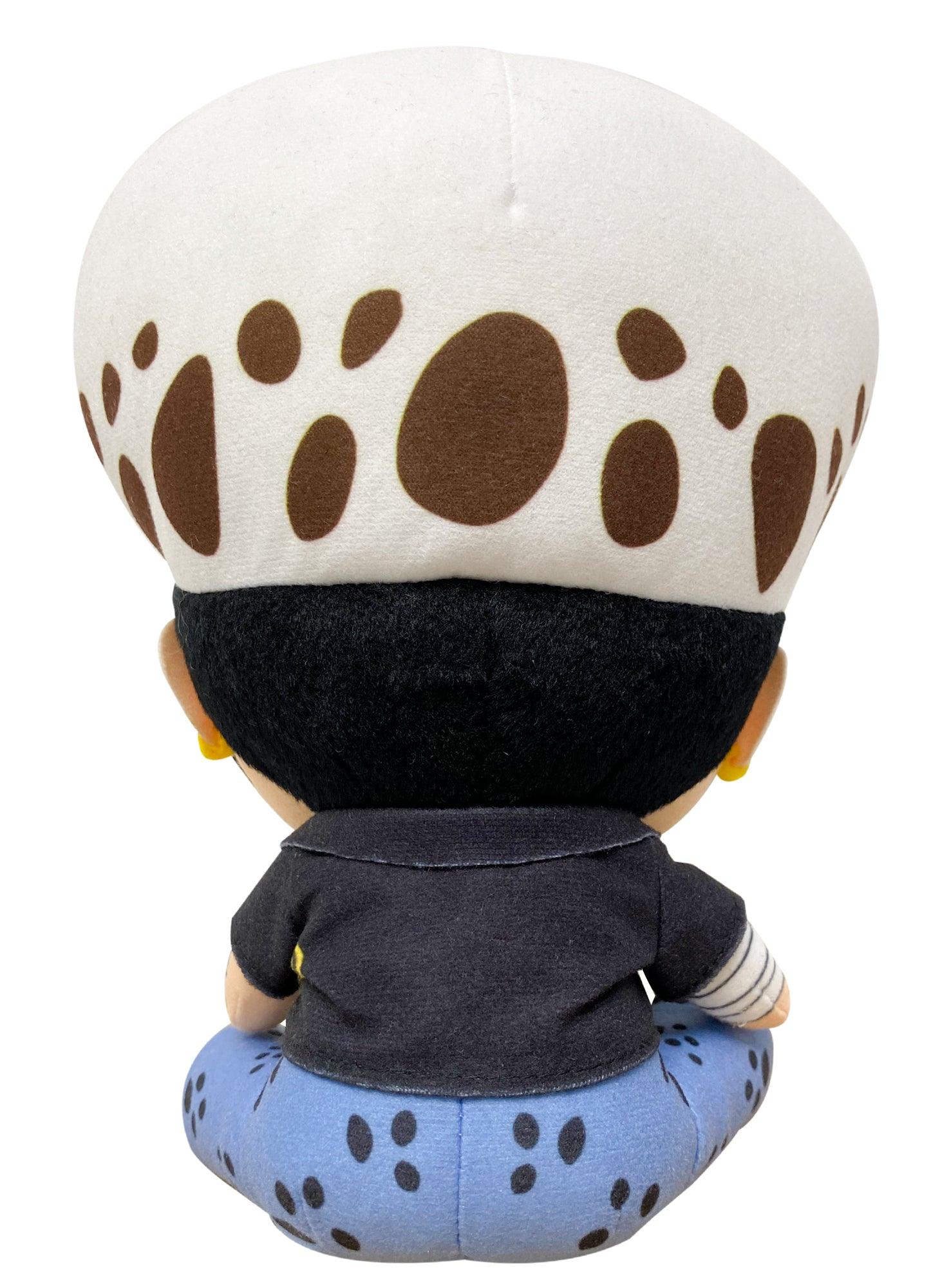One Piece - Zou Arc Trafalgar D. Water Law Sitting Plush 7"H - Image 2