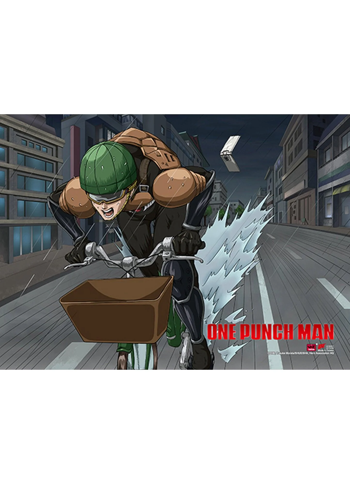 One Punch Man - Mumen Rider Wall Scroll