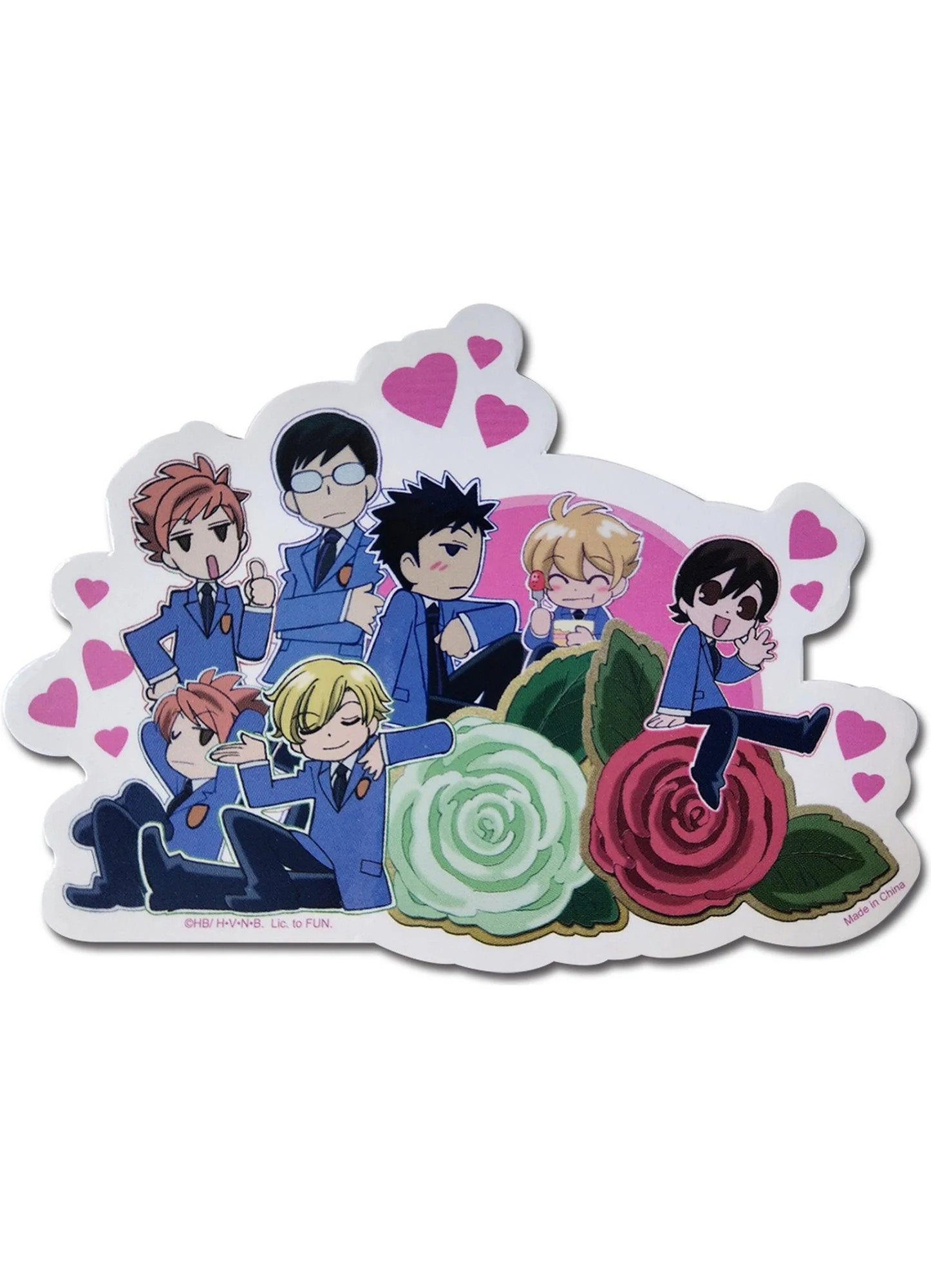 Ouran High School Host Club - SD Group Sticker