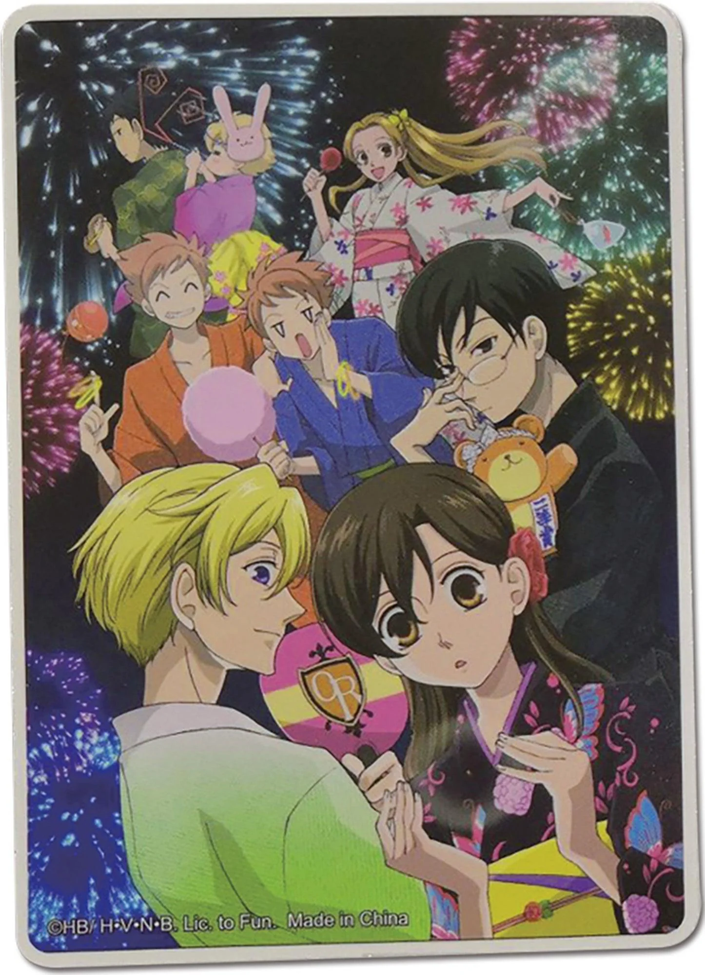 Ouran High School Host Club - Group 2 Die-Cut Sticker