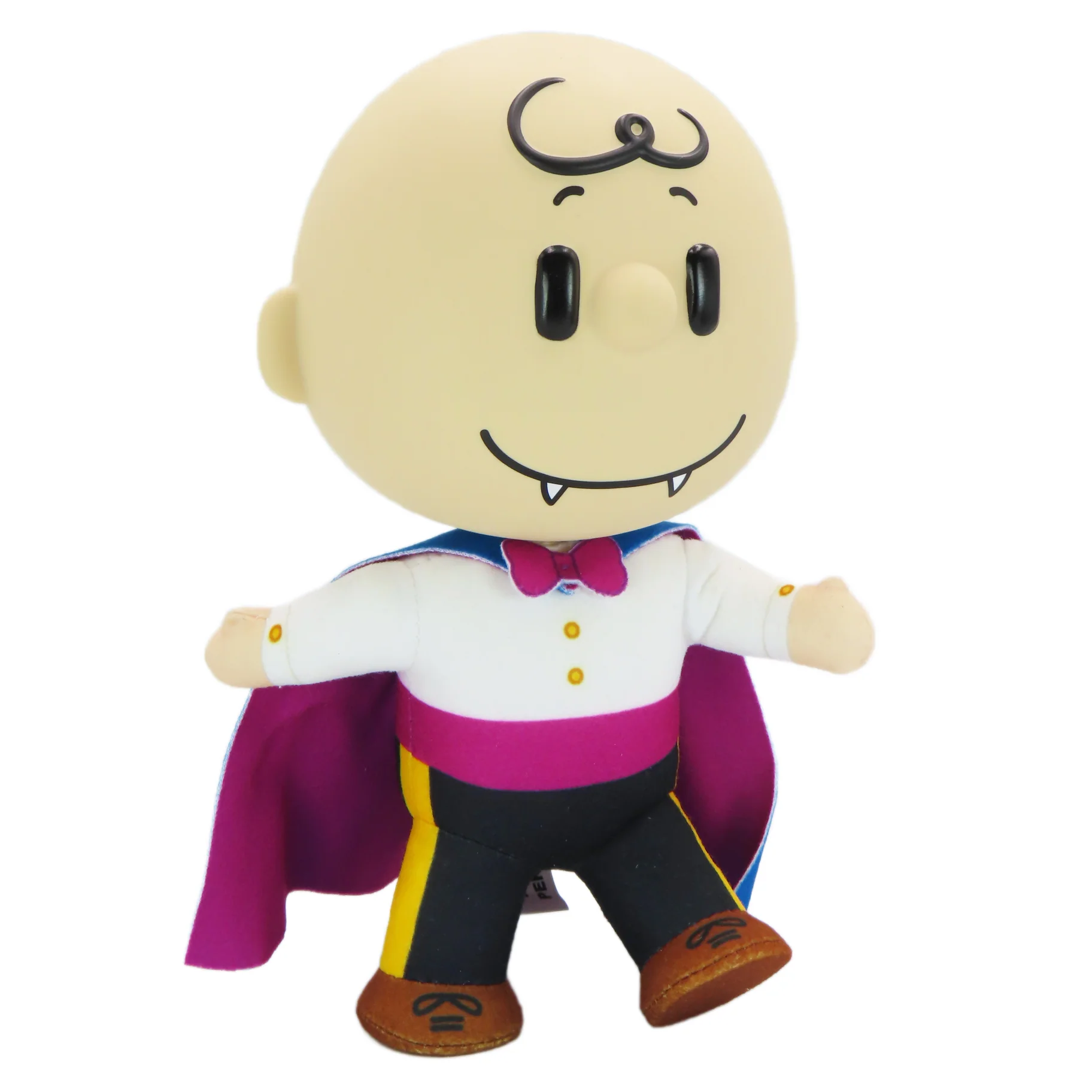 Peanuts - Charlie Brown (Vampire) Figurekey Plush 8" H - Image 2
