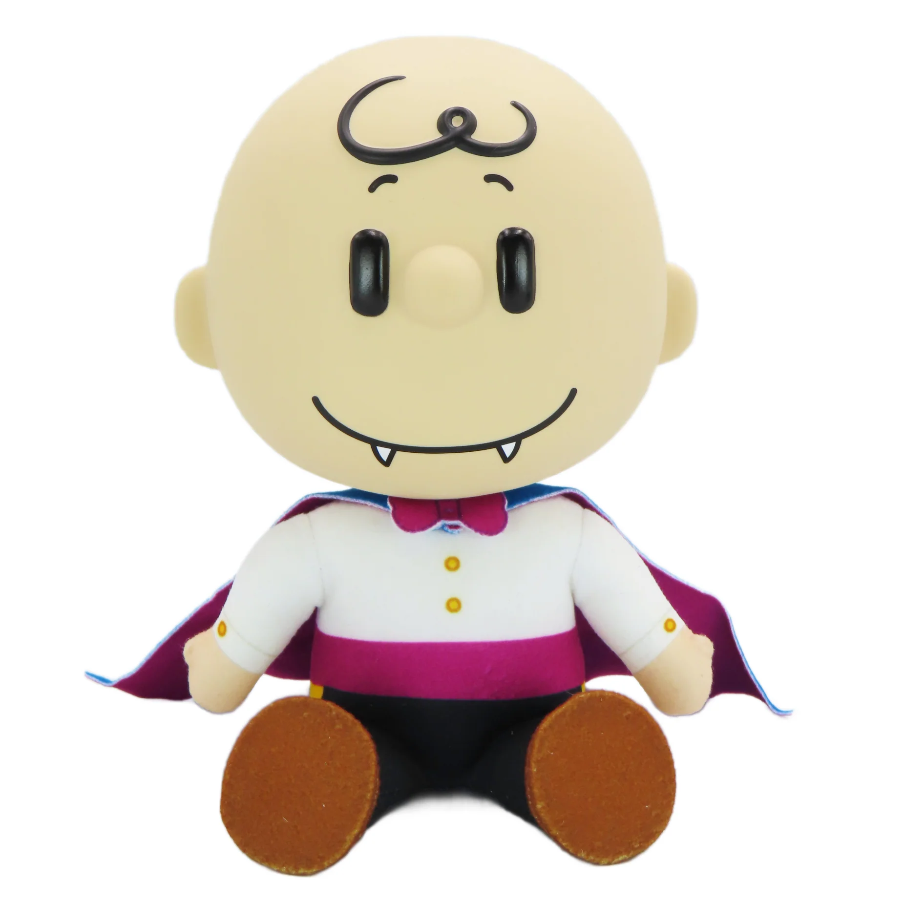 Peanuts - Charlie Brown (Vampire) Figurekey Plush 8" H - Image 4