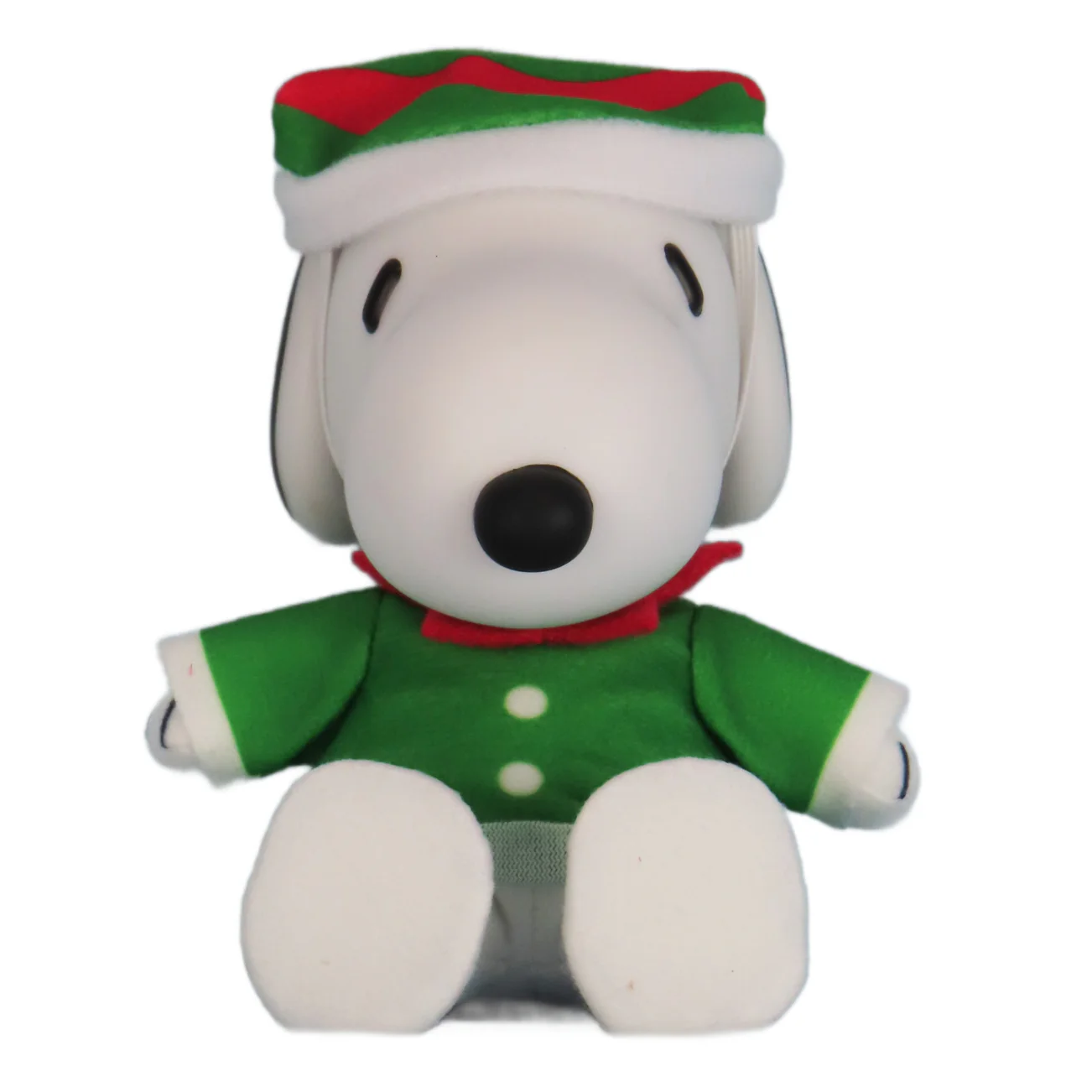 Peanuts - Snoopy (Holiday Elf Costume) Figurekey Plush 4.5" H - Image 4