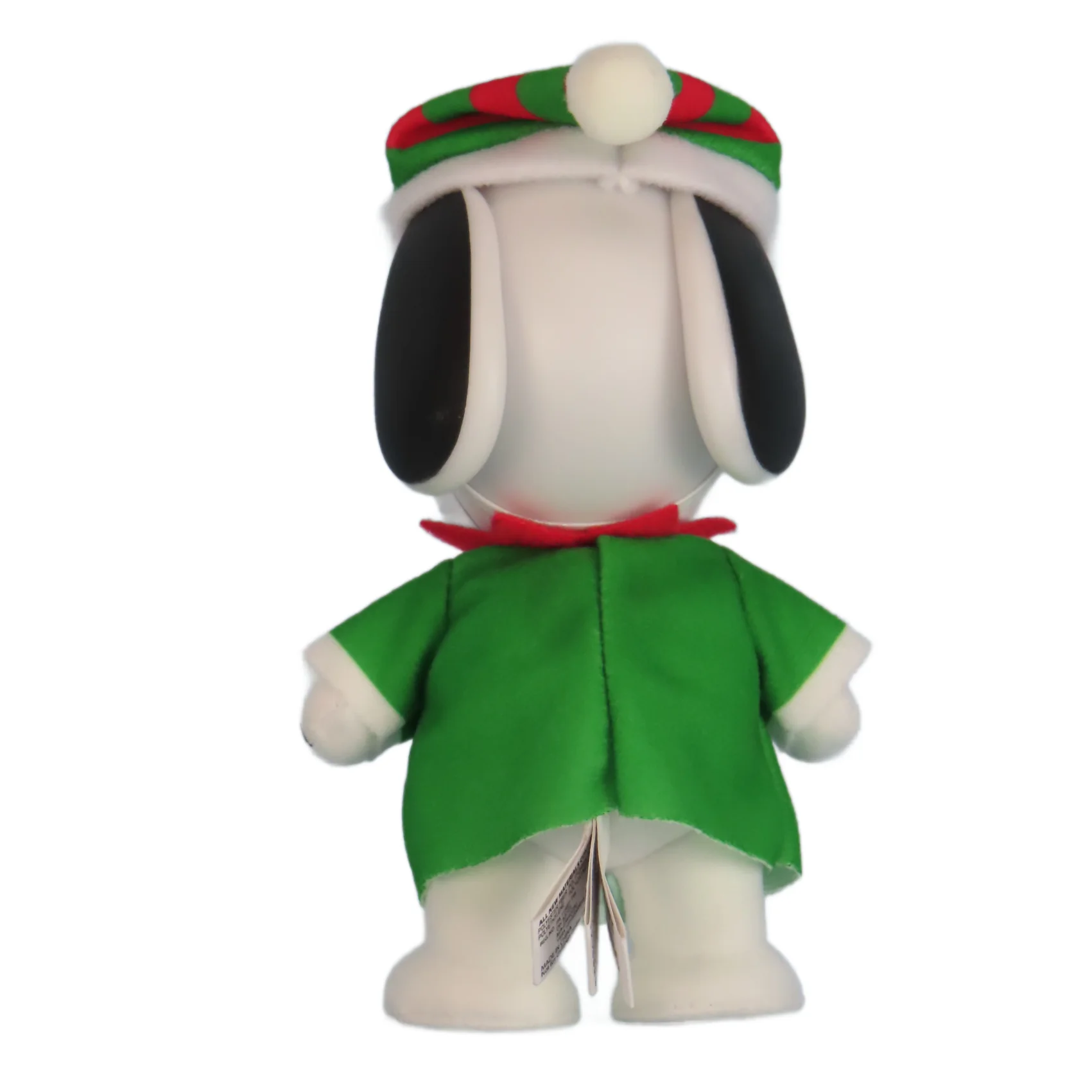 Peanuts - Snoopy (Holiday Elf Costume) Figurekey Plush 4.5" H - Image 5