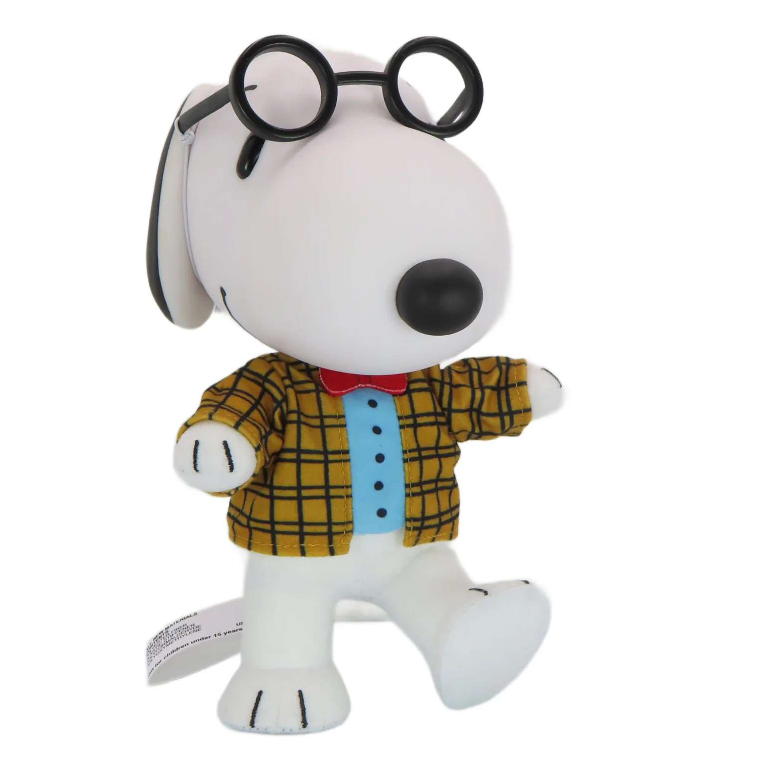 Peanuts - Snoopy (Joe Preppy) Figurekey Plush 8" H - Image 3