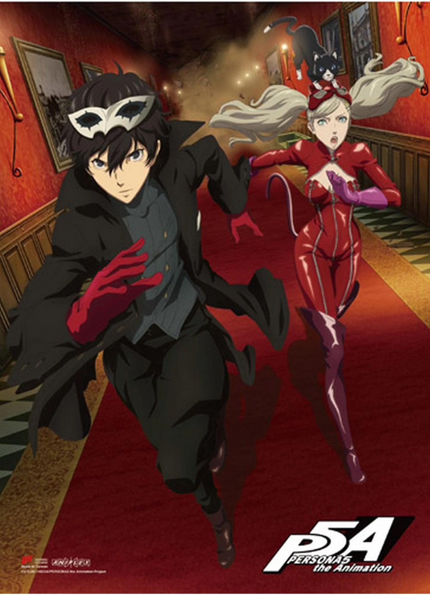 Persona 5 The Animation - Joker & Panther Wall Scroll