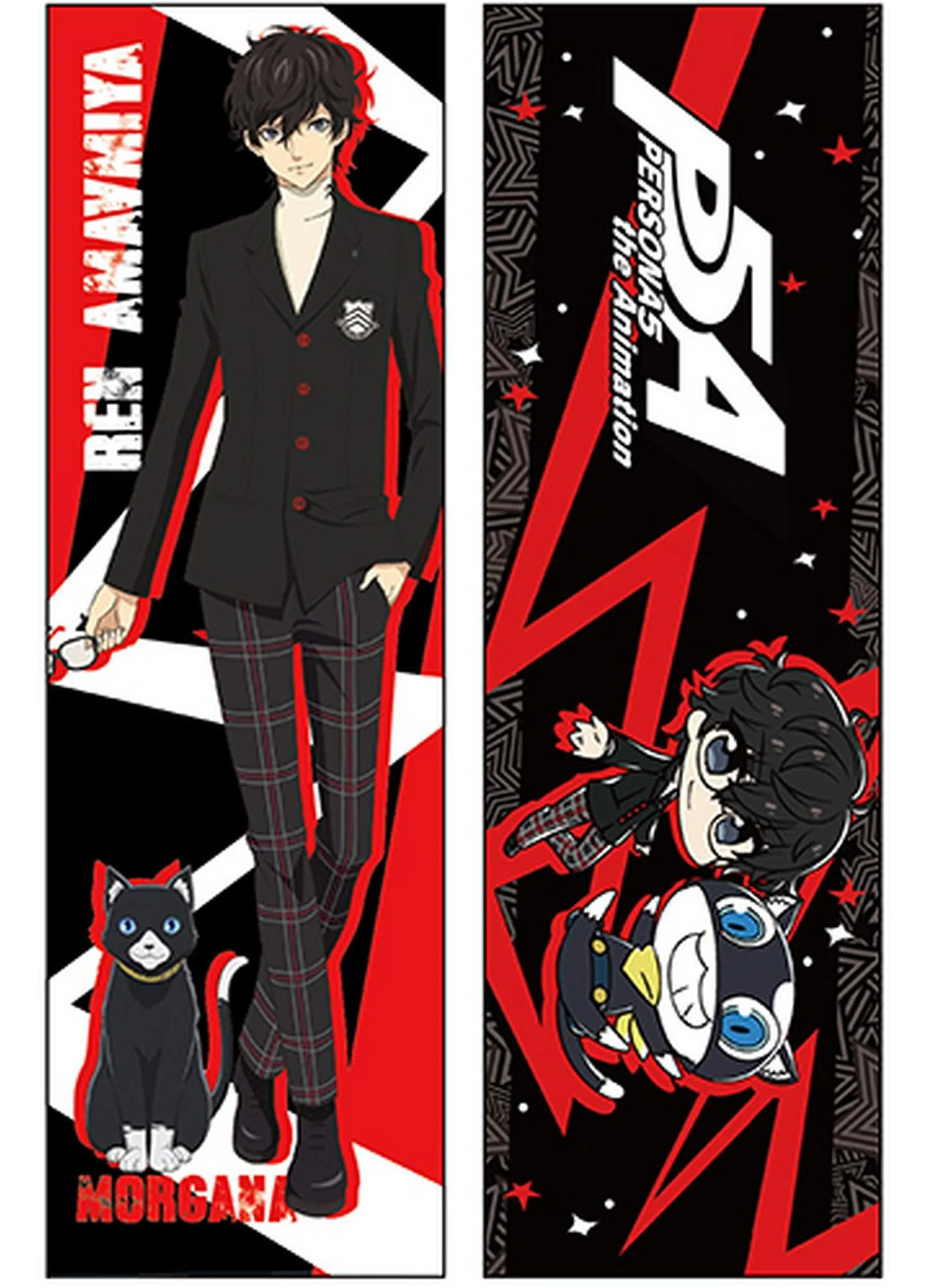 Persona 5 The Animation - Ren Amamiya & Mona Body Pillow