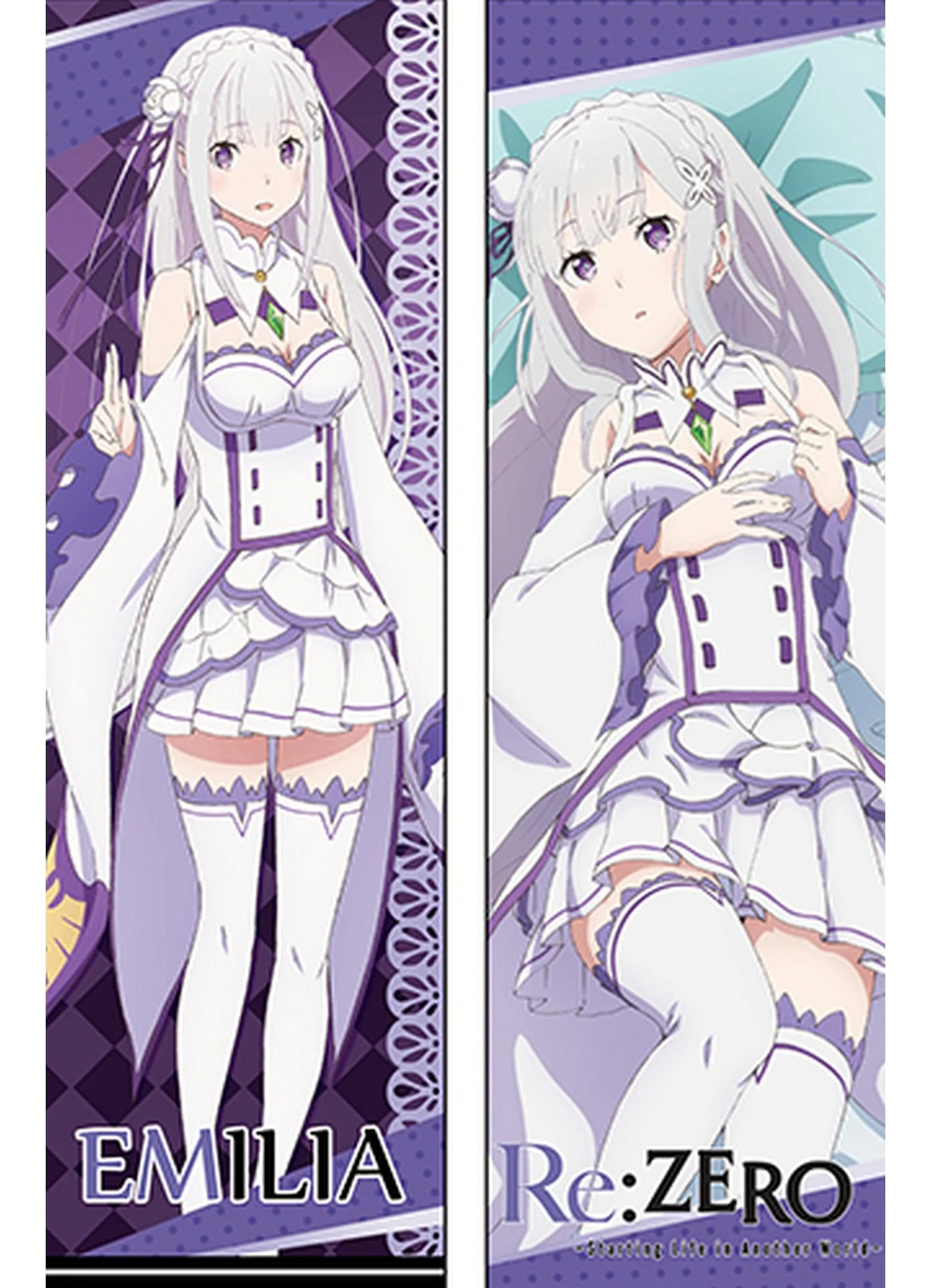 Re:Zero - Starting Life in Another World - Emilia Body Pillow