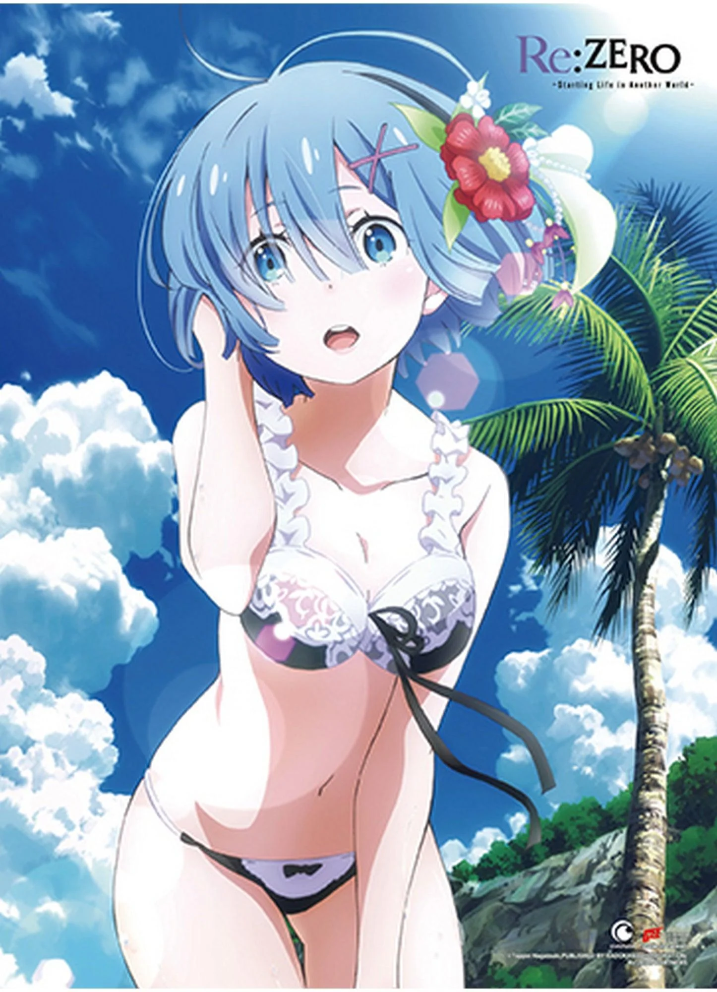 Re:Zero - Starting Life in Another World - Rem Swimsuit Wall Scroll