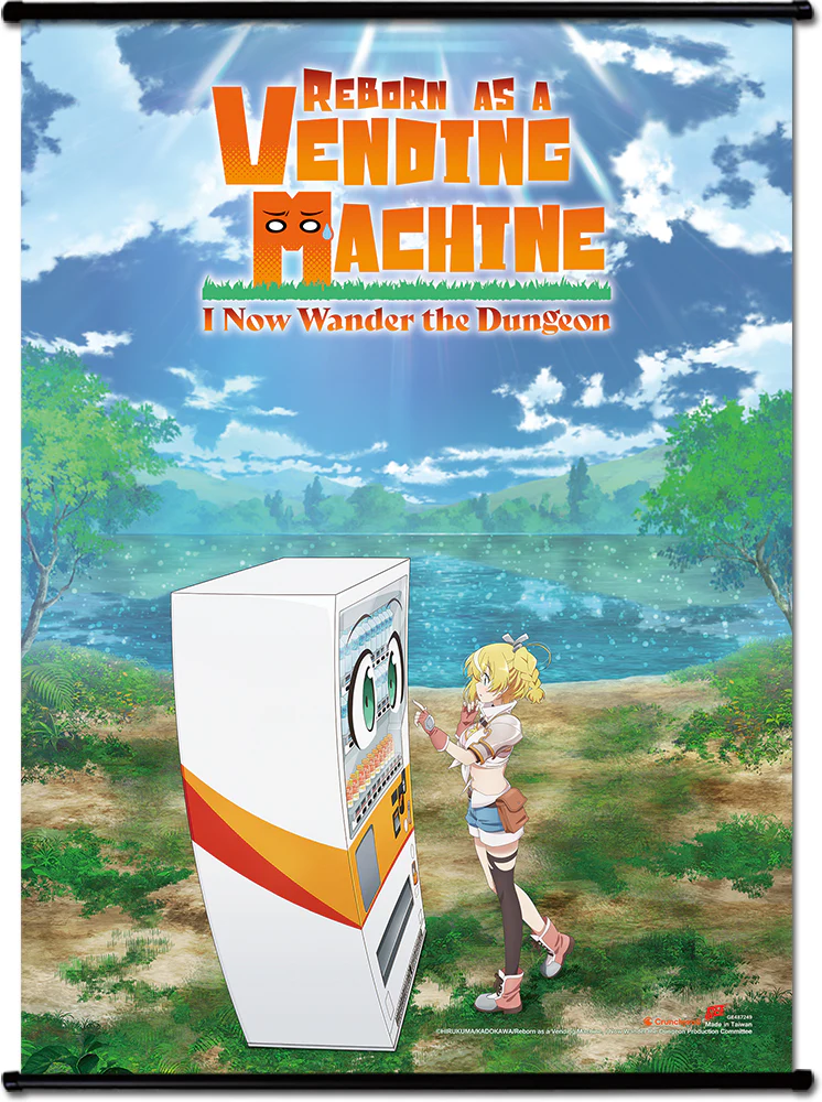 REBORN AS A VENDING MACHINE S1 - TEASER WALL SCROLL