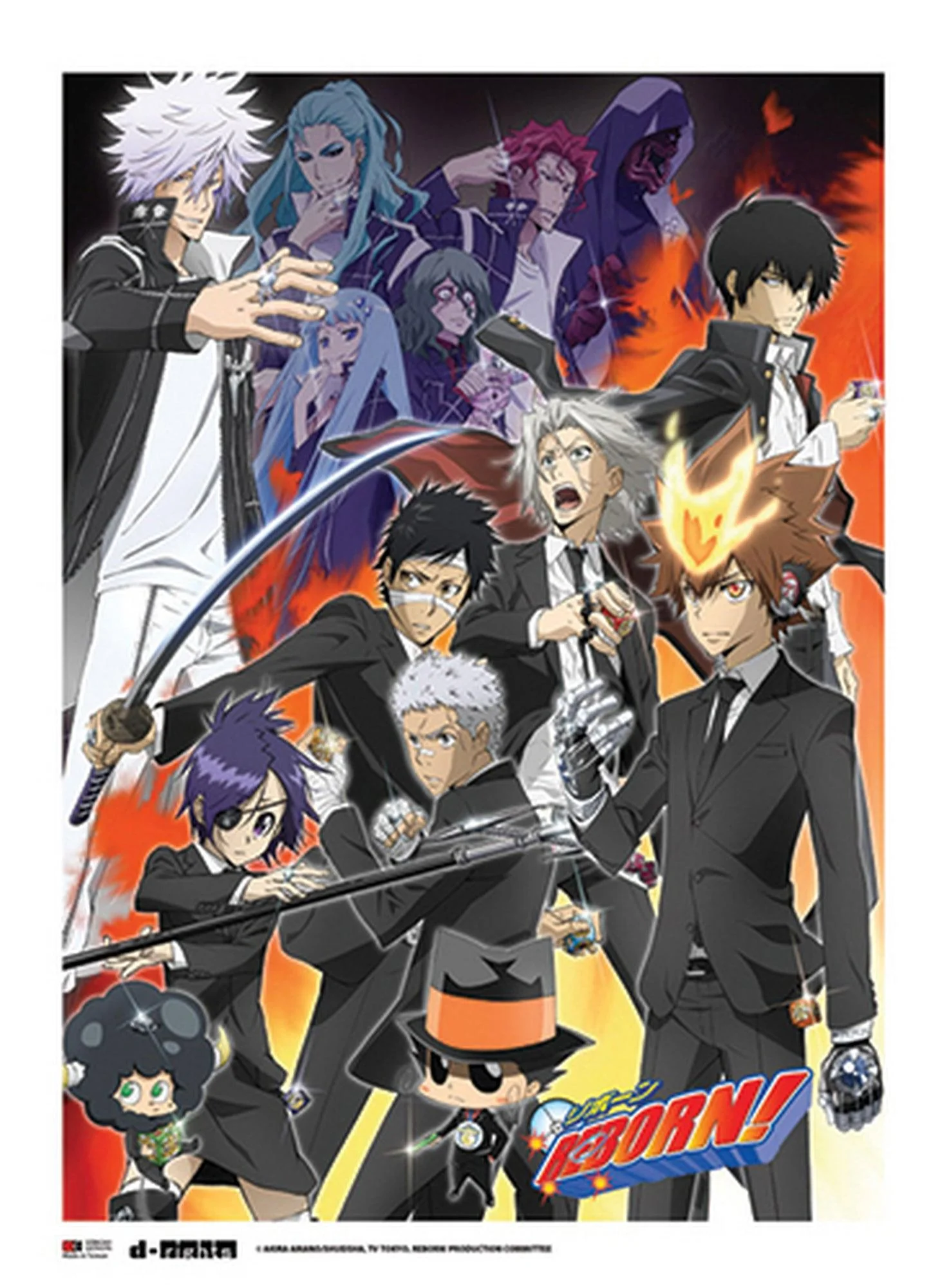 Reborn! - Group C Wall Scroll