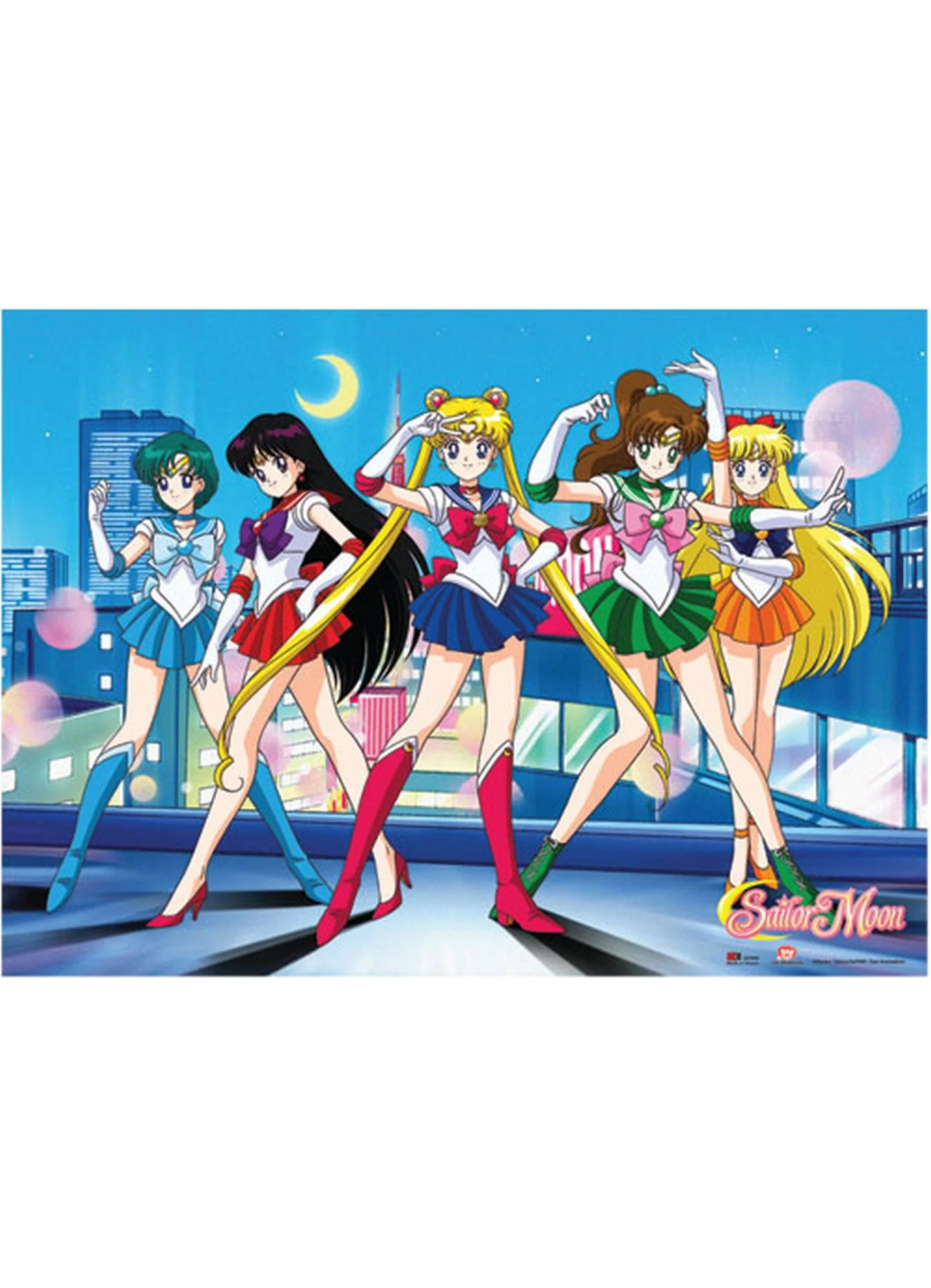 Sailor Moon - Girls Group Wall Scroll