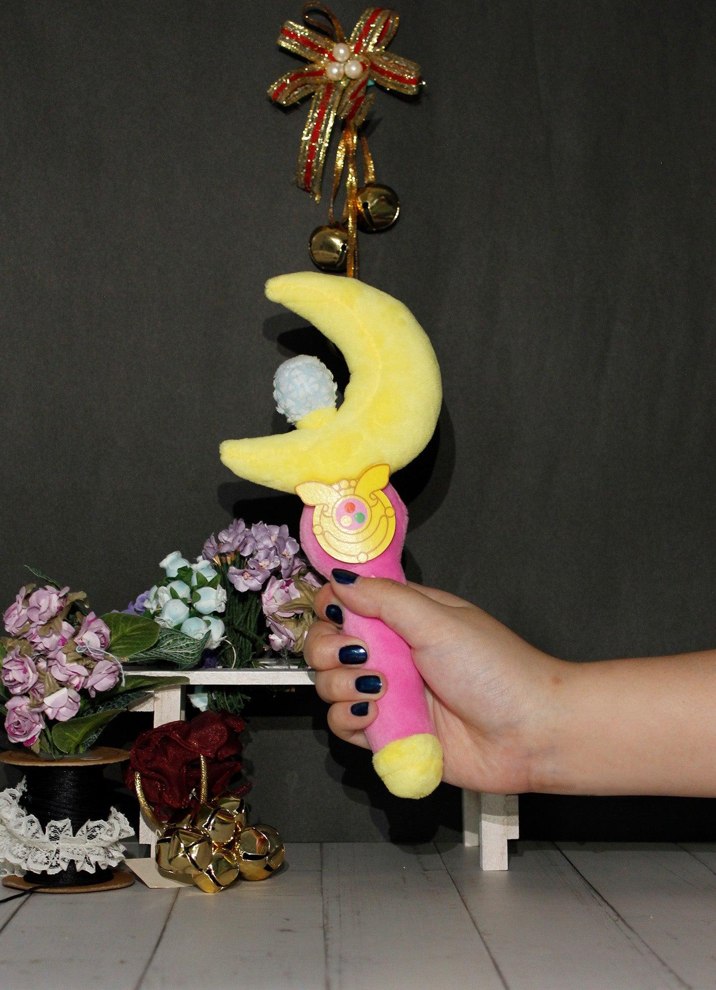 Sailor Moon - Moon Stick Plush Rod 10'H - Image 3