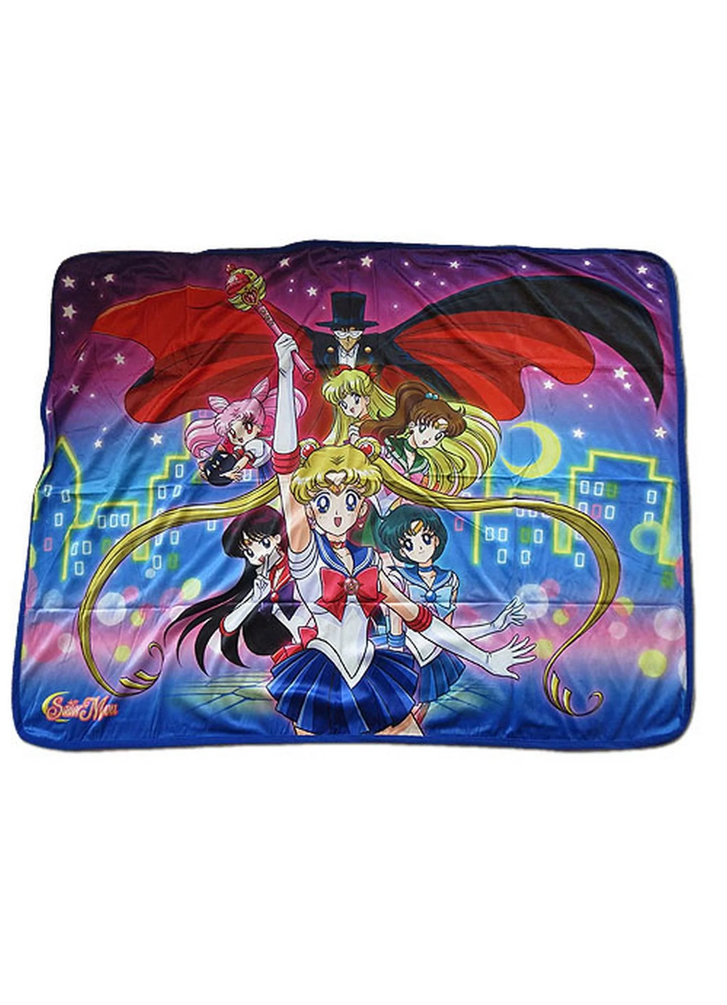 Sailor Moon R - Sailor Moon Group Sublimation Throw Blanket
