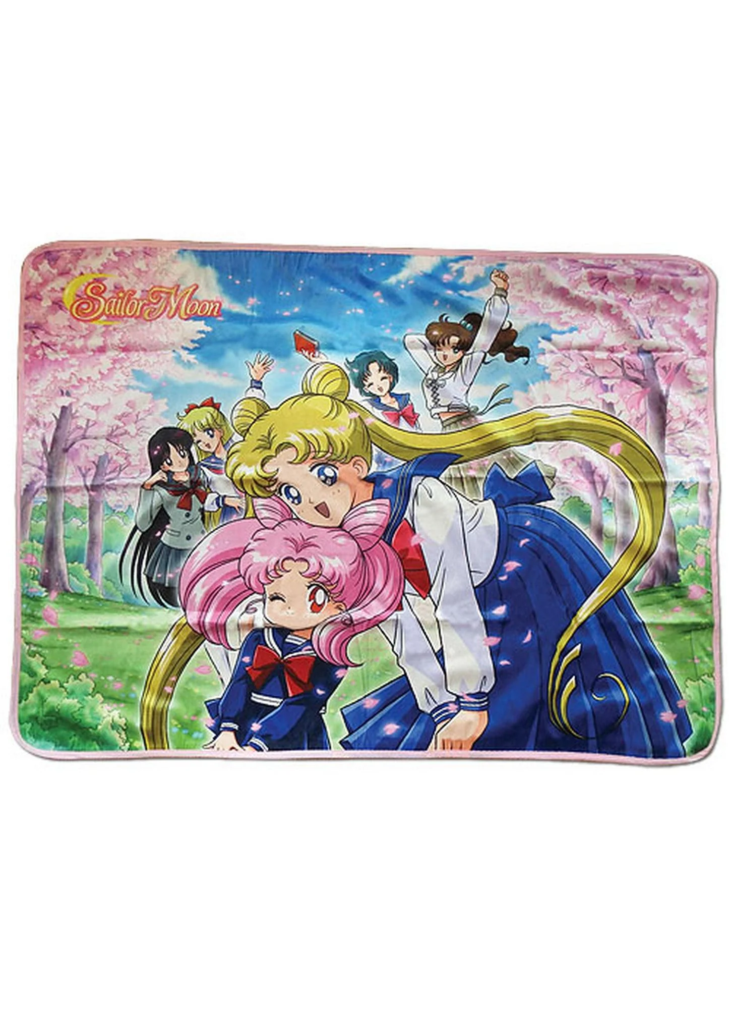 Sailor Moon R - Usagi Group Sublimation Throw Blanket