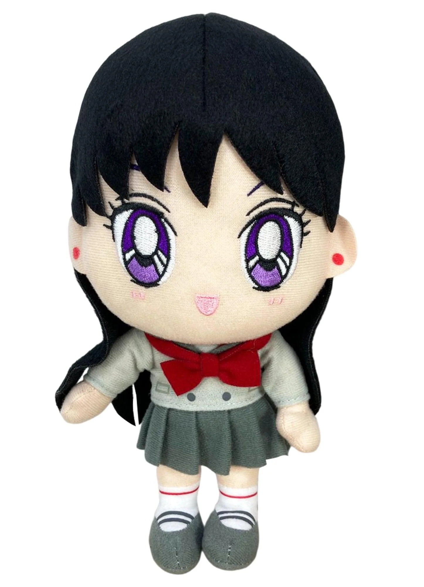 Sailor Moon S - Rei Hino (Mars) School Uniform Plush 8"H
