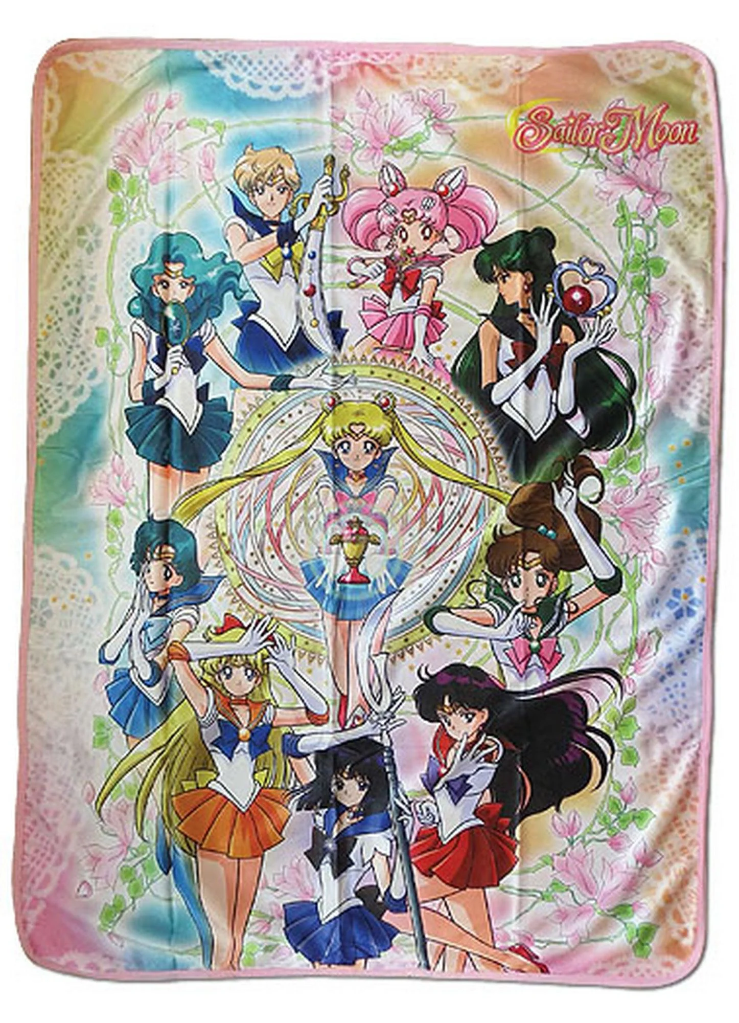 Sailor Moon S - Sailor Moon - Group Sublimation Throw Blanket